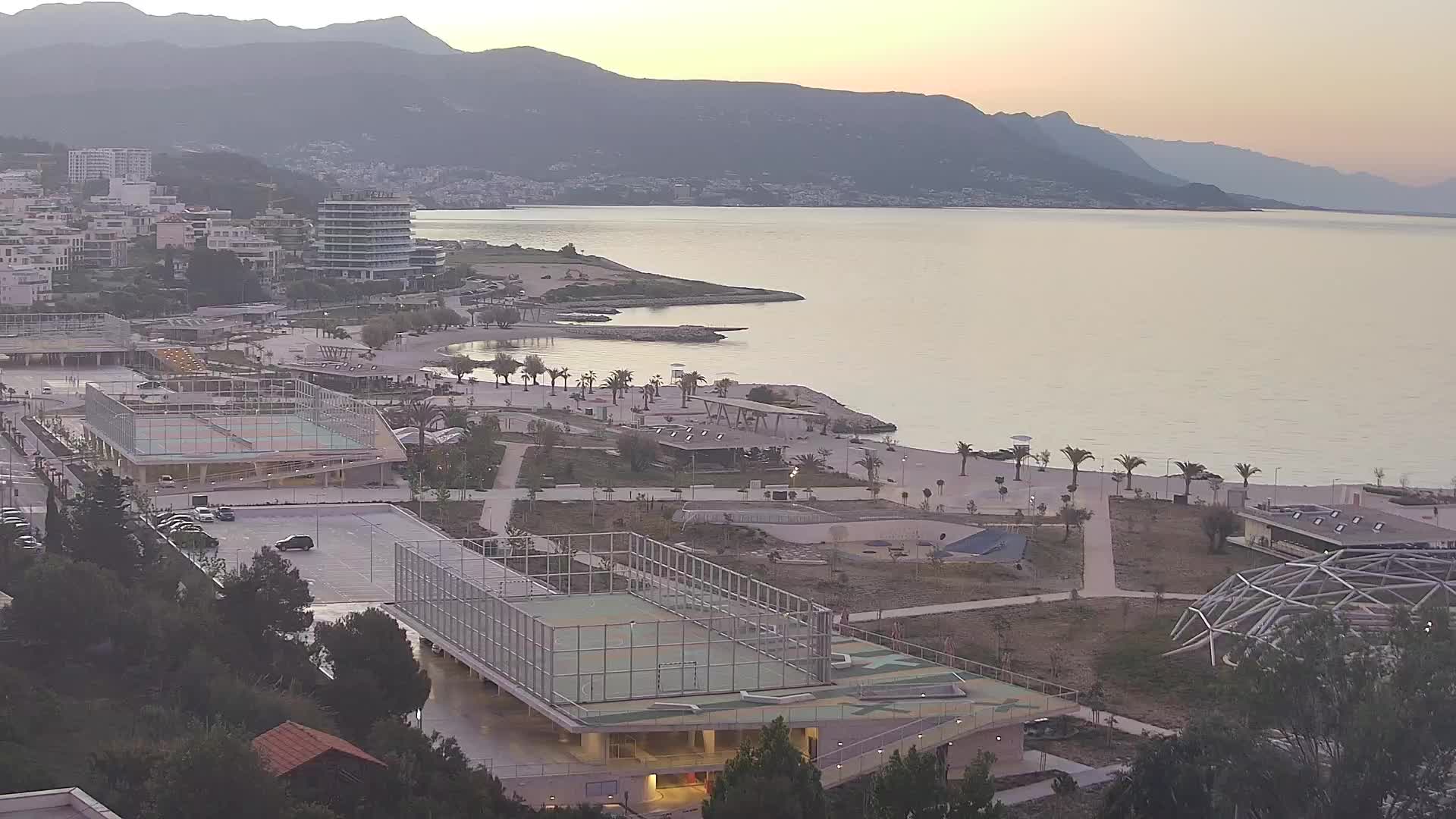 Plage Žnjan et installations sportives – Split