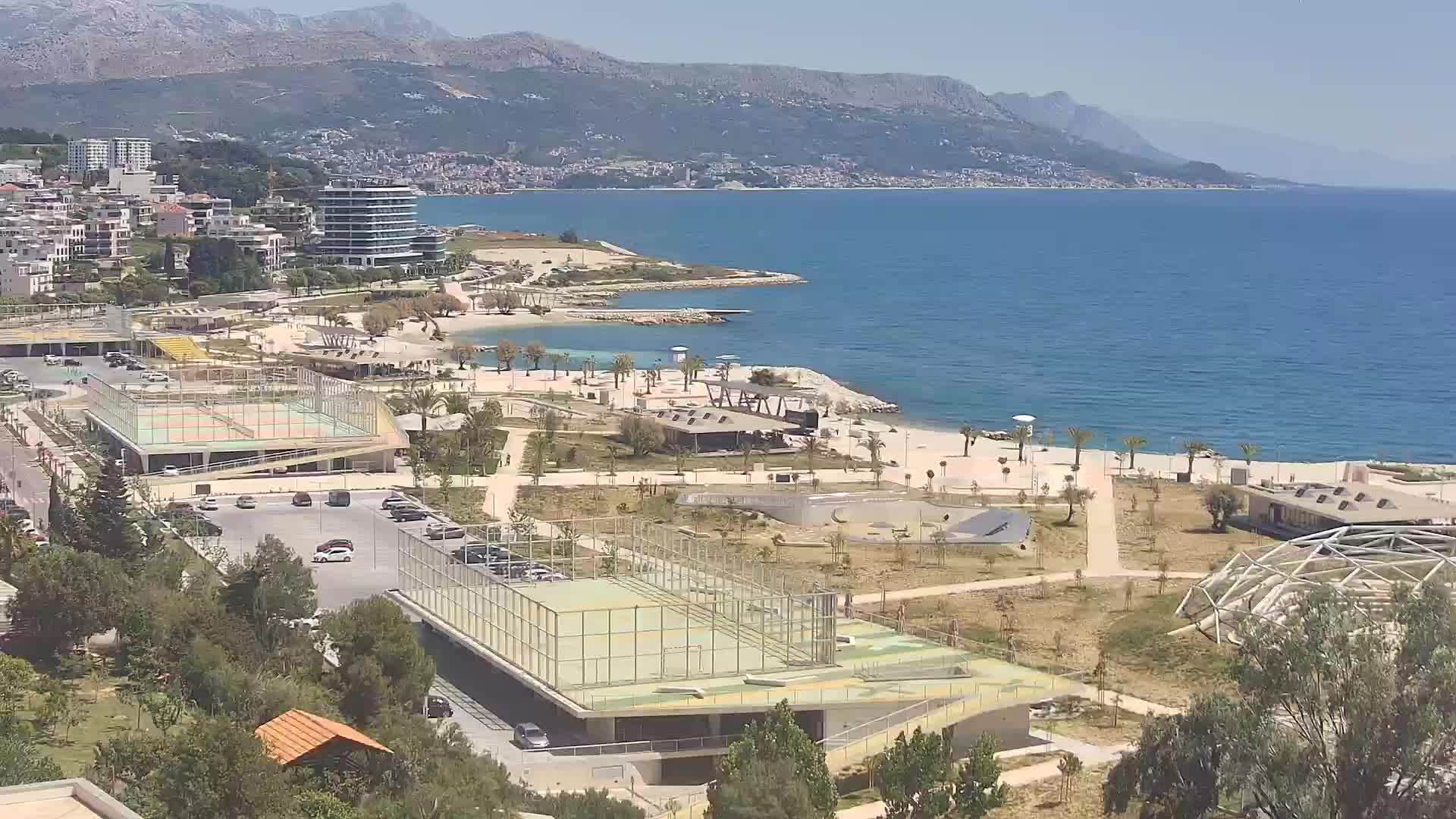 Playa Žnjan e instalaciones deportivas – Split