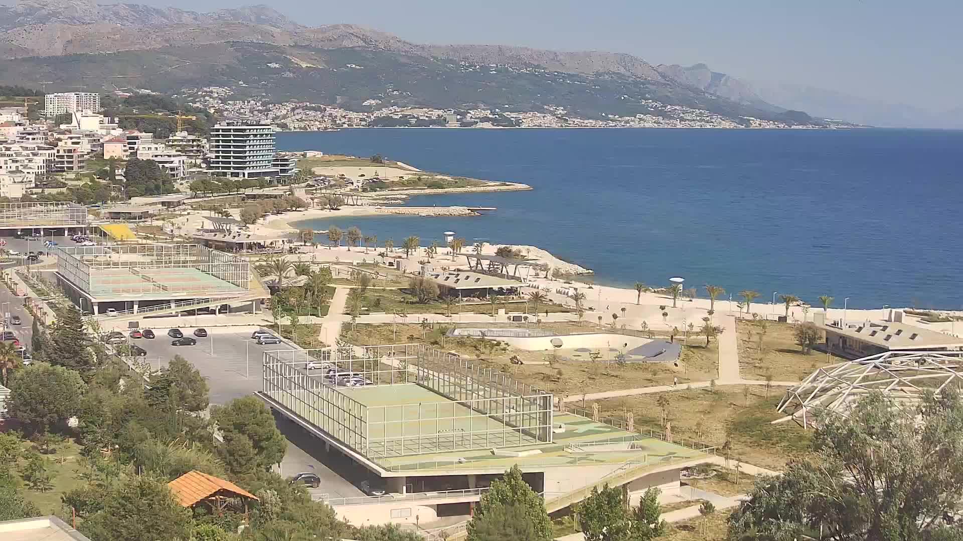 Plaža Žnjan in športni objekti – Split