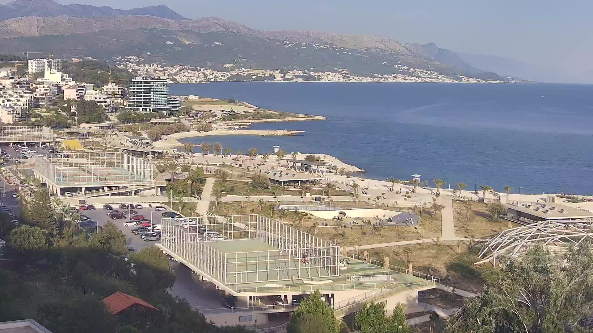Plage Žnjan et installations sportives – Split