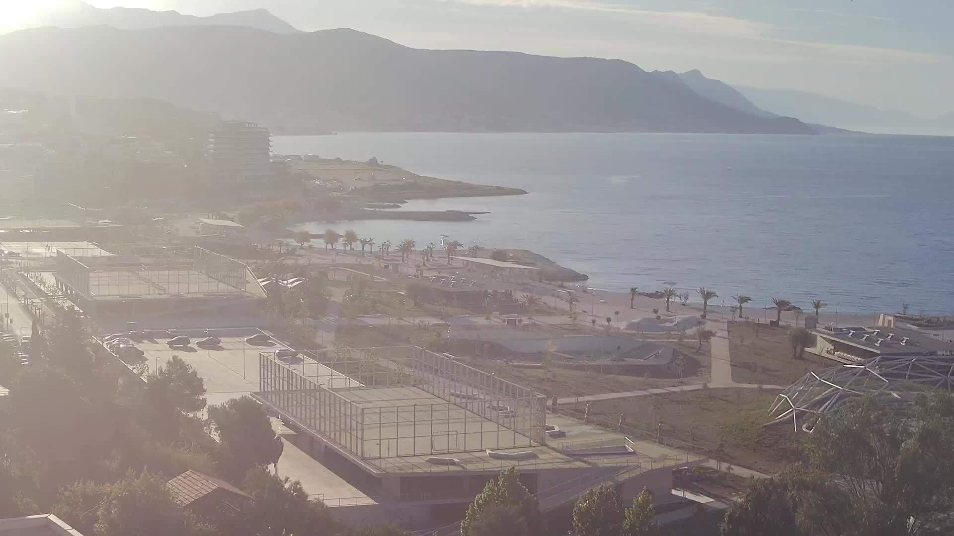 Plage Žnjan et installations sportives – Split