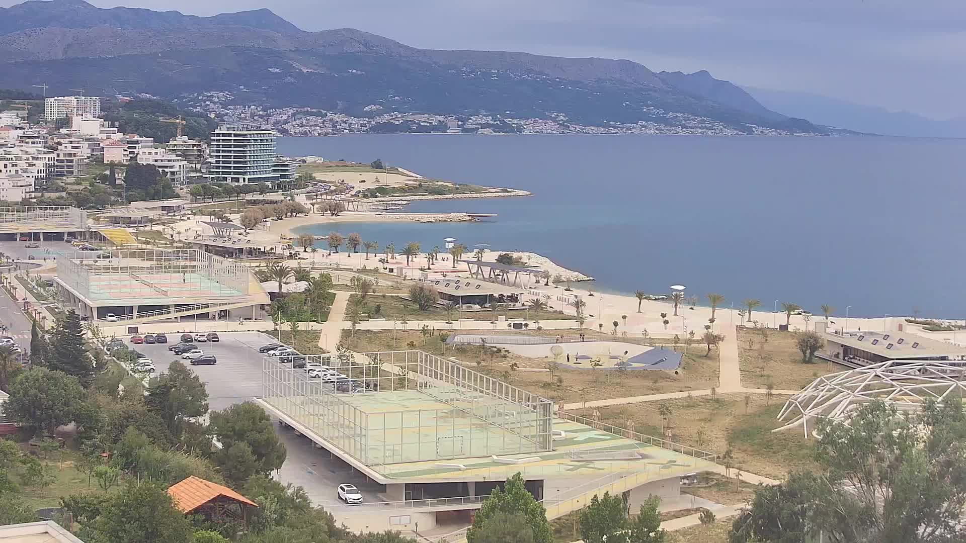 Spiaggia di Žnjan e impianti sportivi – Spalato