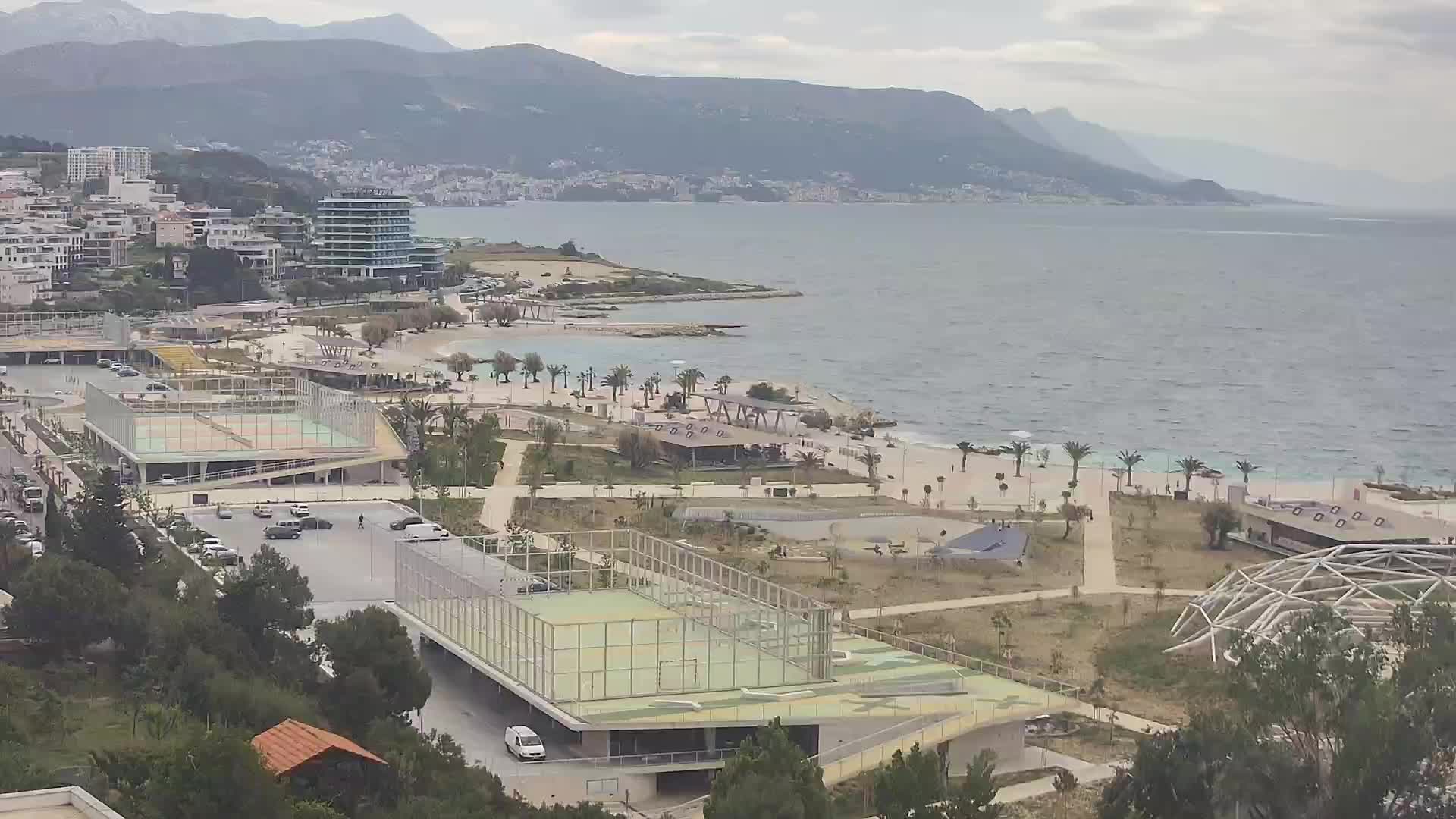 Plage Žnjan et installations sportives – Split