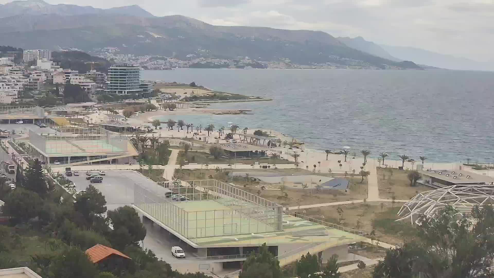 Plage Žnjan et installations sportives – Split