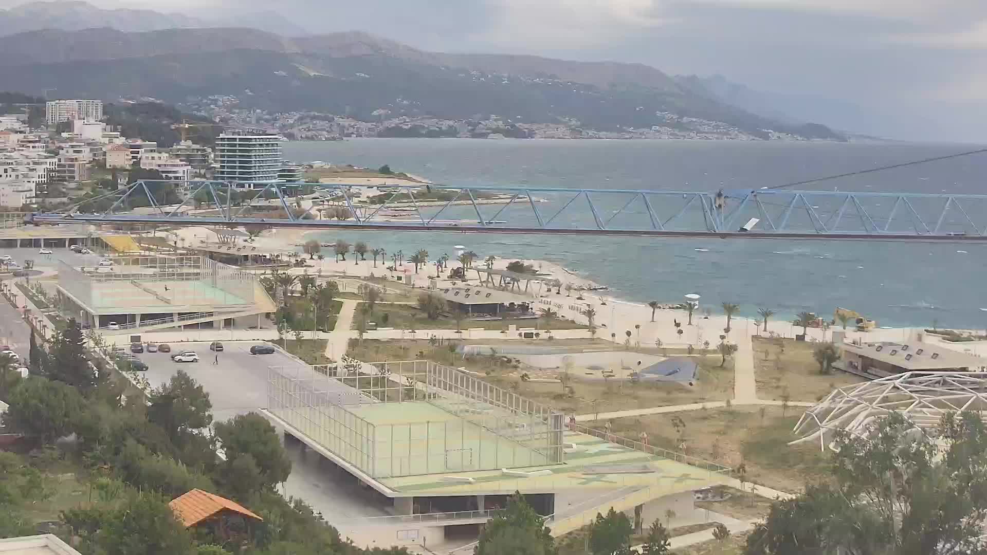 Plage Žnjan et installations sportives – Split