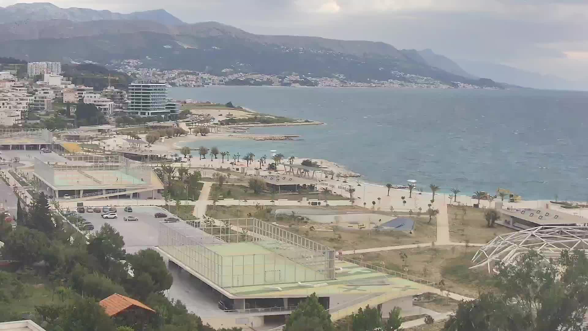 Plage Žnjan et installations sportives – Split