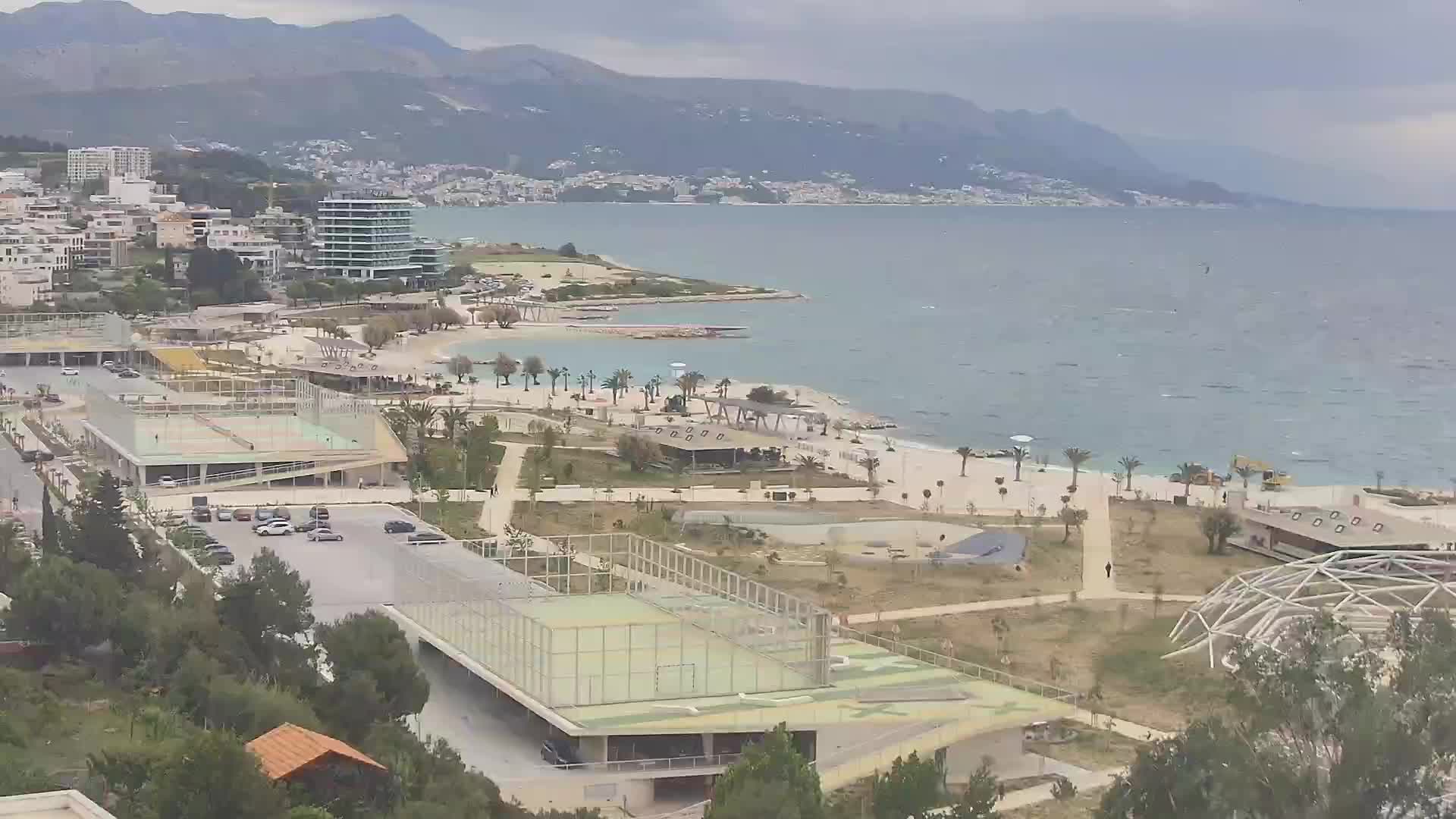 Plage Žnjan et installations sportives – Split