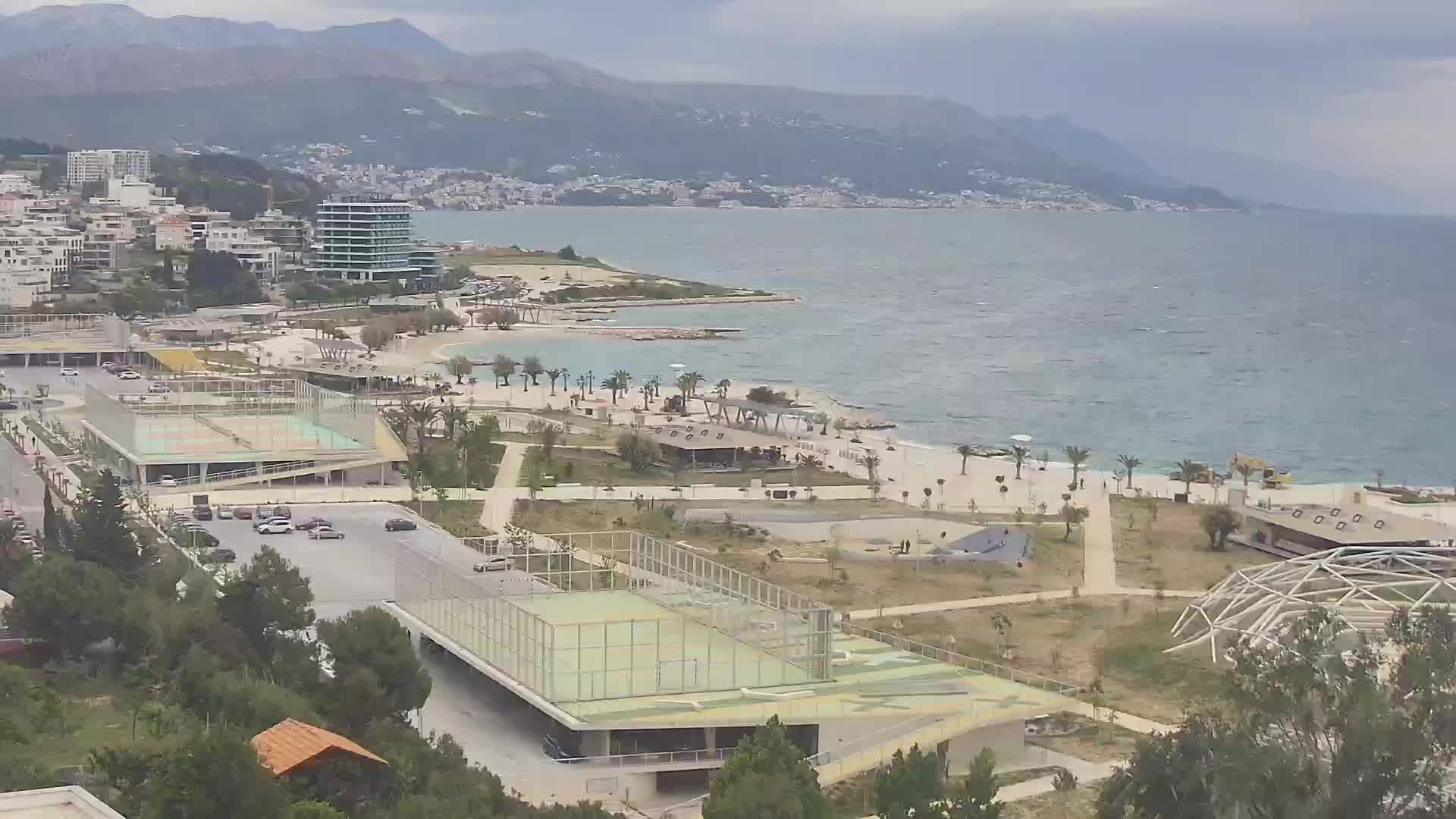 Playa Žnjan e instalaciones deportivas – Split
