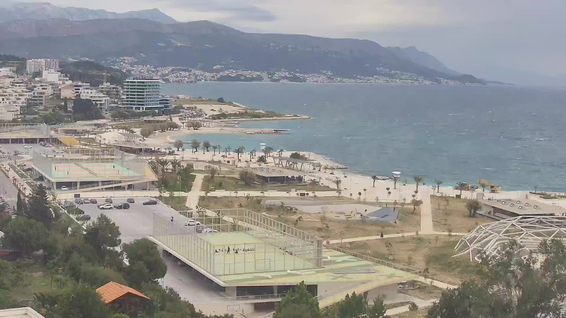 Plage Žnjan et installations sportives – Split