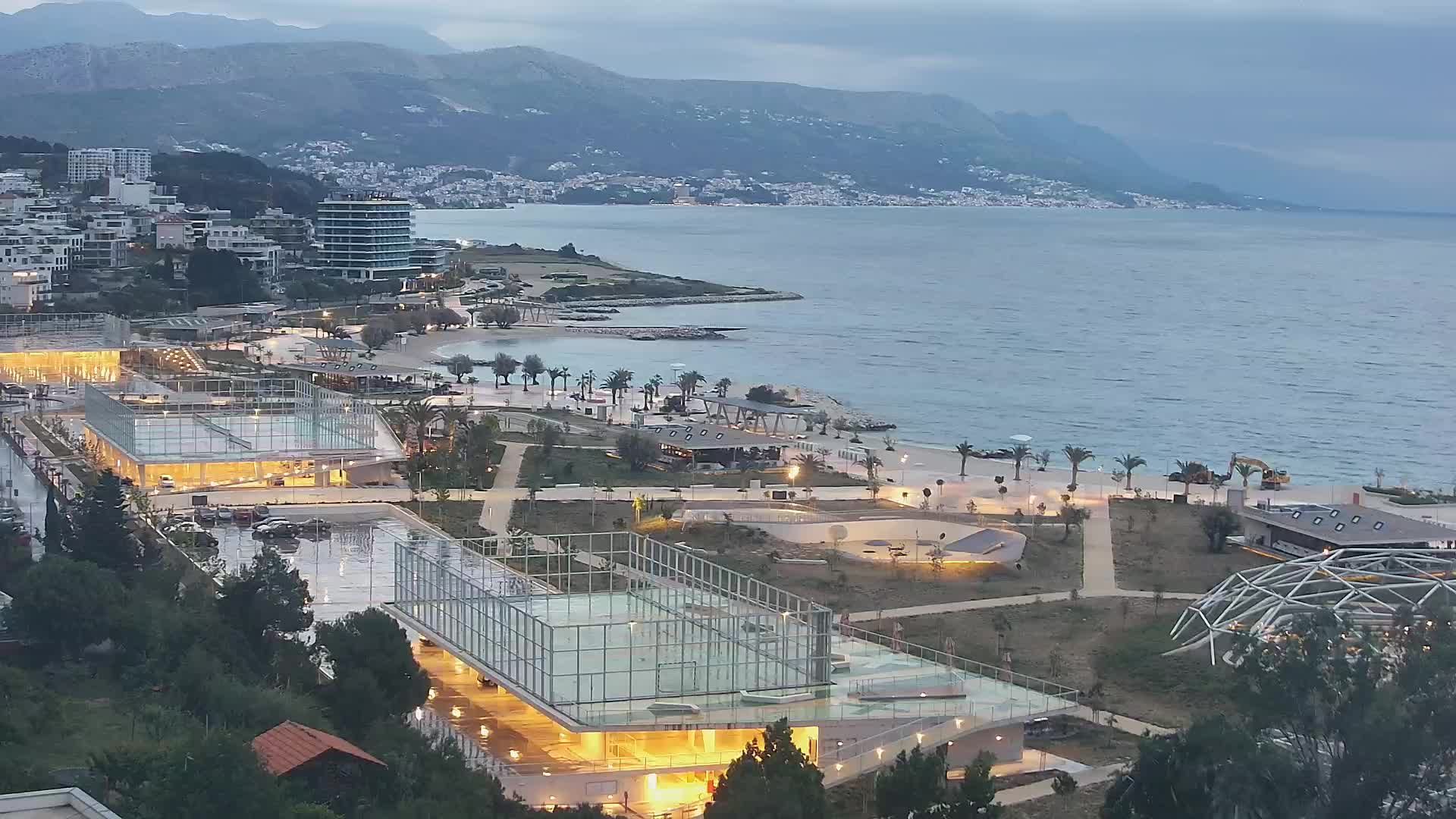 Playa Žnjan e instalaciones deportivas – Split
