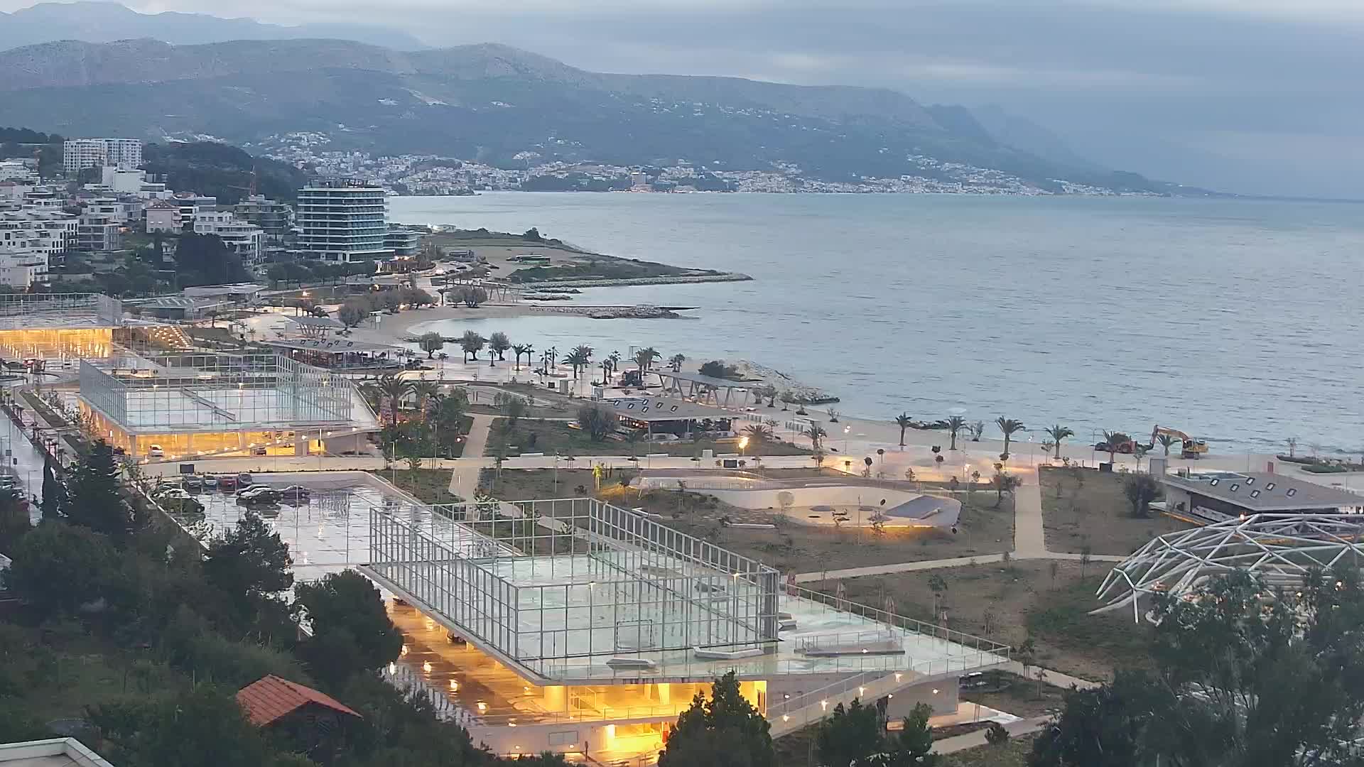 Playa Žnjan e instalaciones deportivas – Split