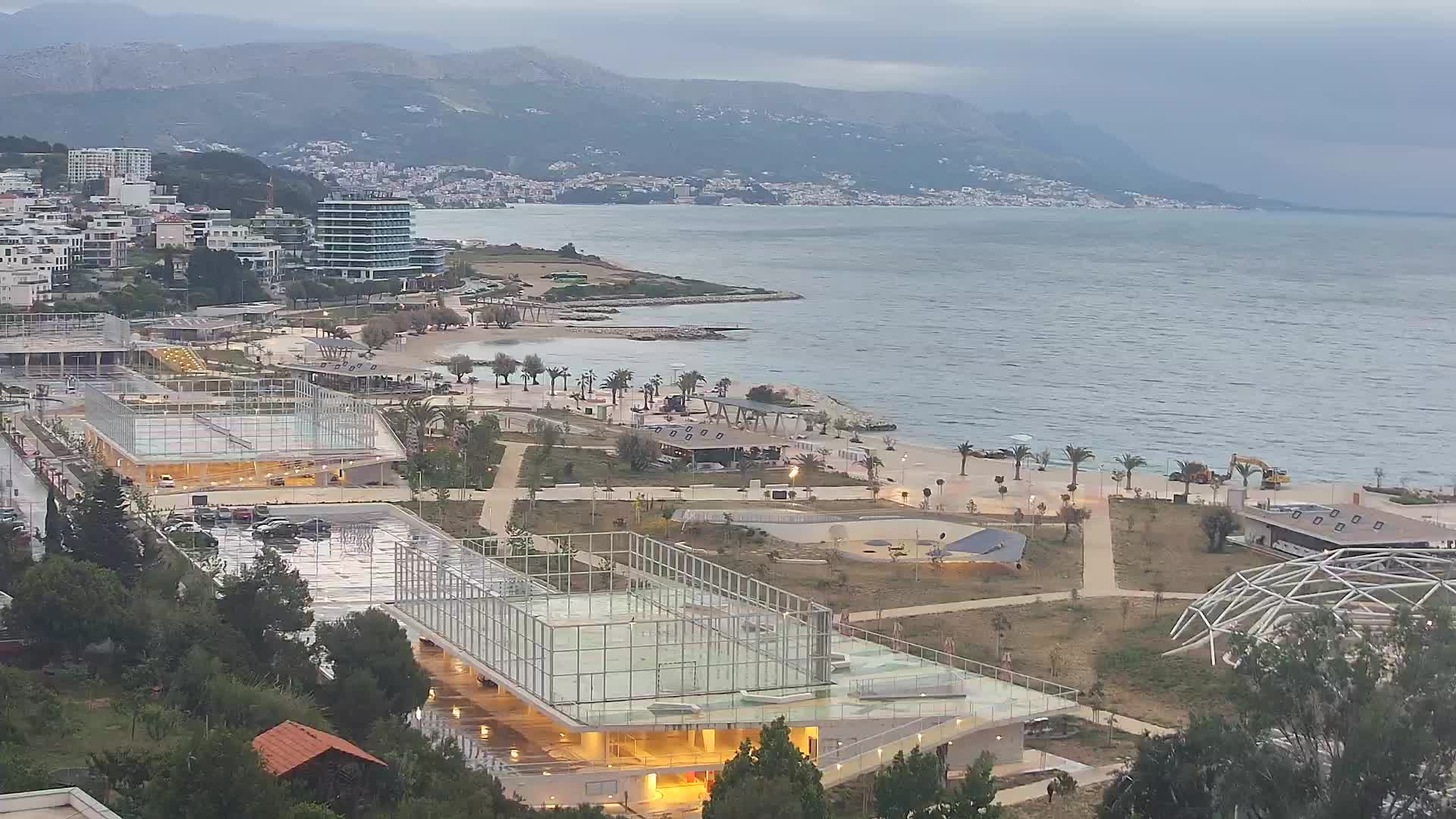 Plaža Žnjan in športni objekti – Split
