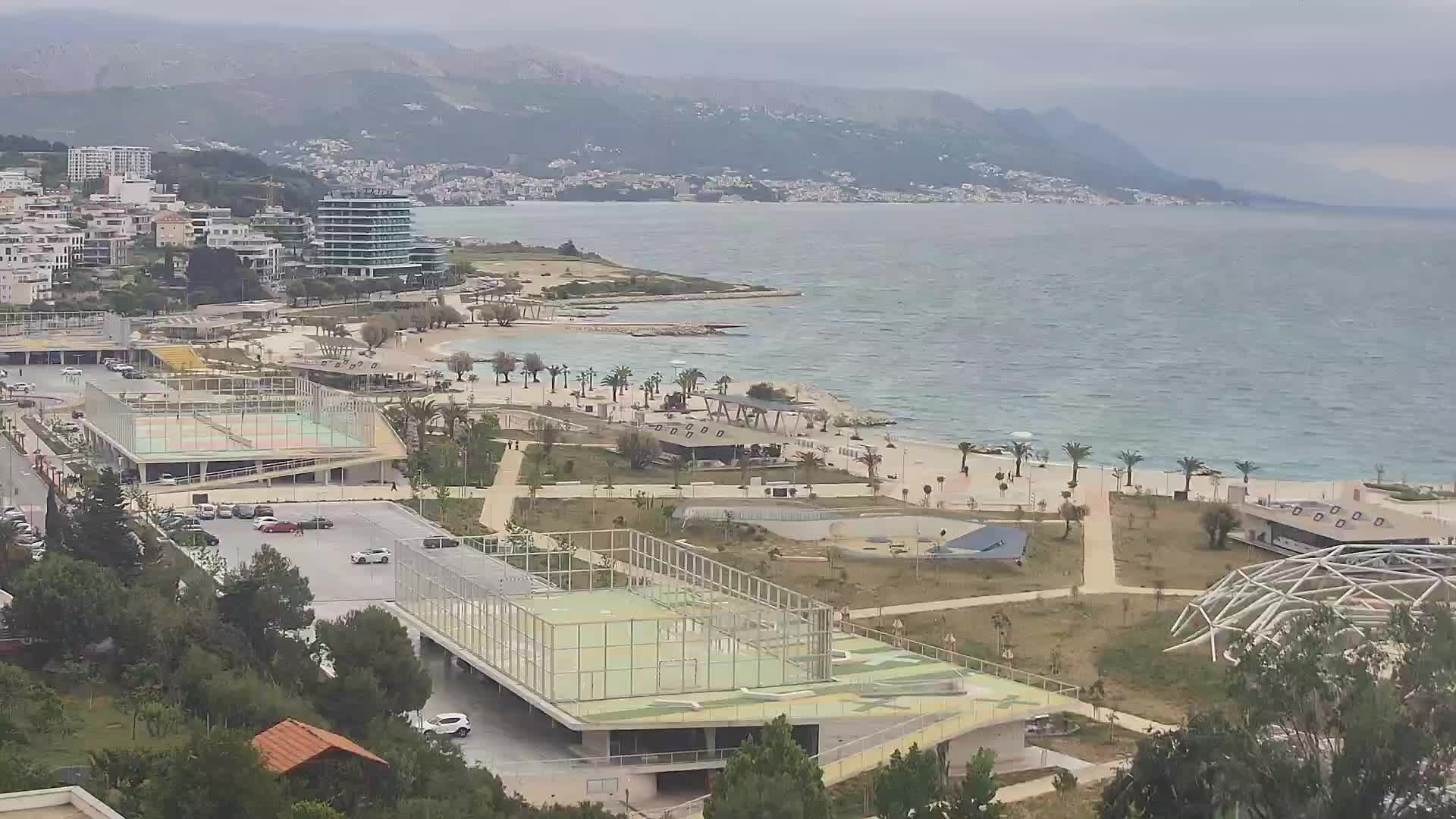 Playa Žnjan e instalaciones deportivas – Split