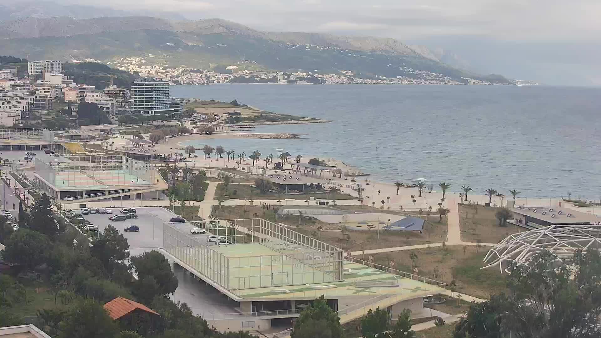 Plage Žnjan et installations sportives – Split