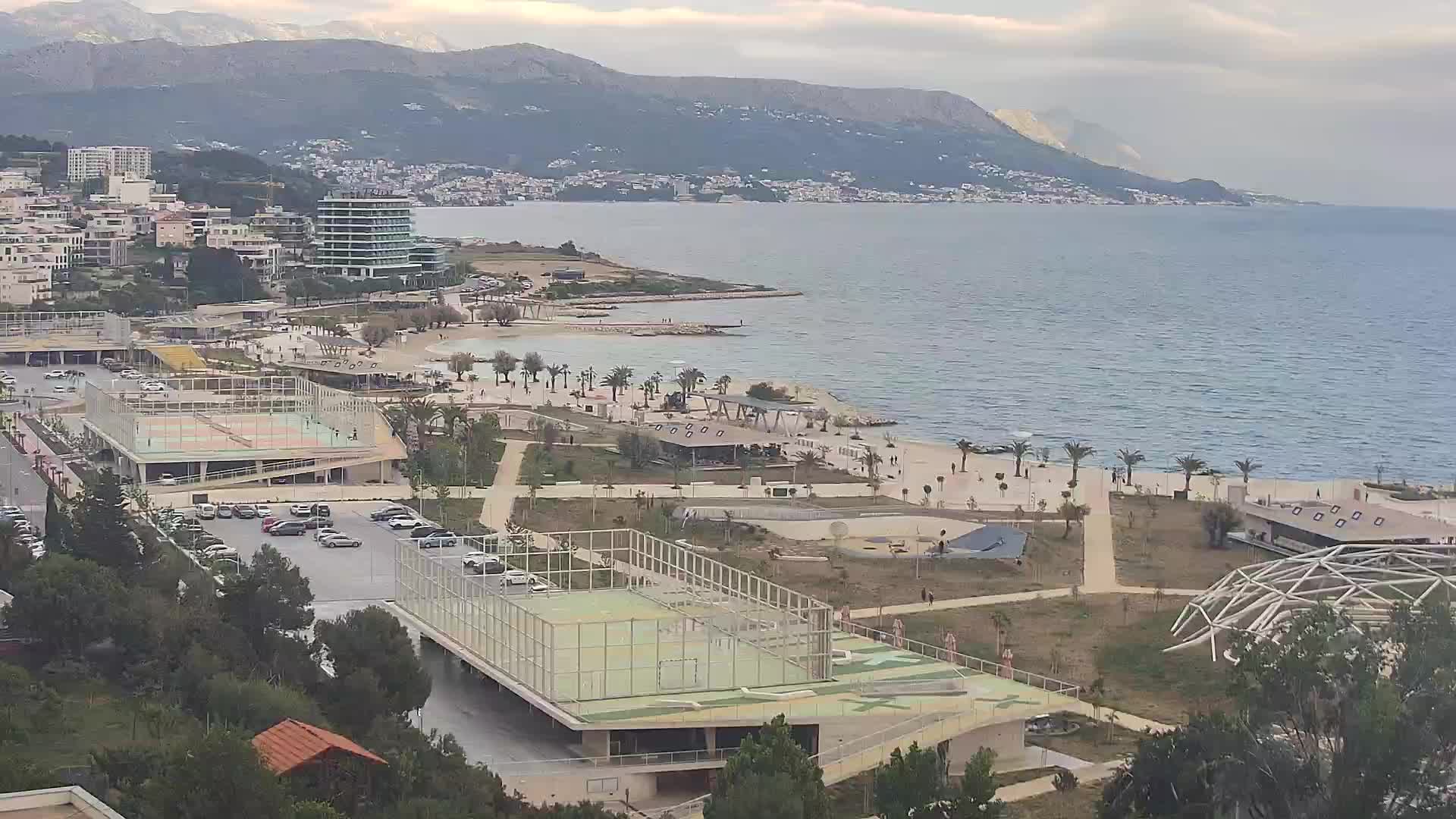 Plage Žnjan et installations sportives – Split