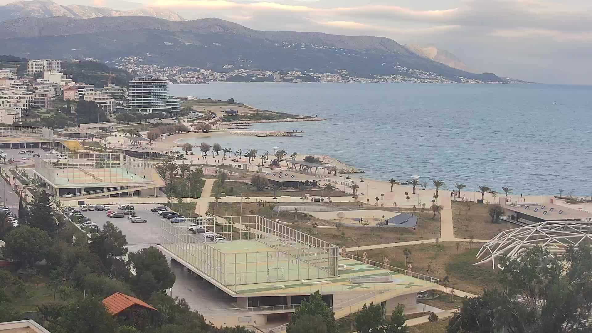 Spiaggia di Žnjan e impianti sportivi – Spalato