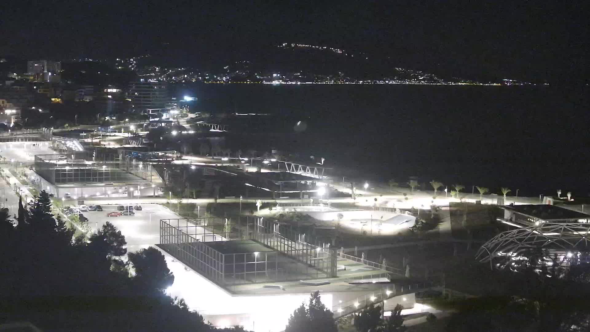 Playa Žnjan e instalaciones deportivas – Split