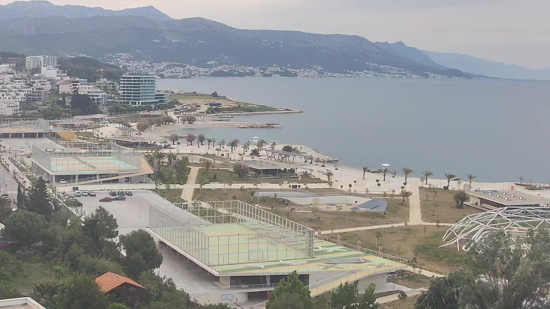 Plage Žnjan et installations sportives – Split