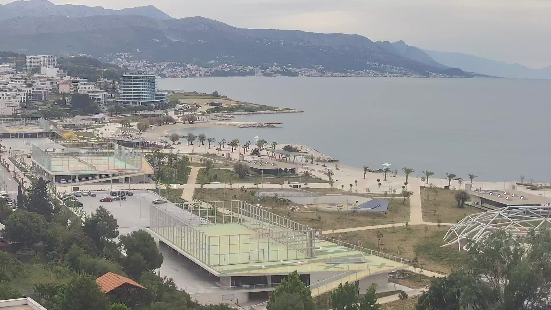 Playa Žnjan e instalaciones deportivas – Split