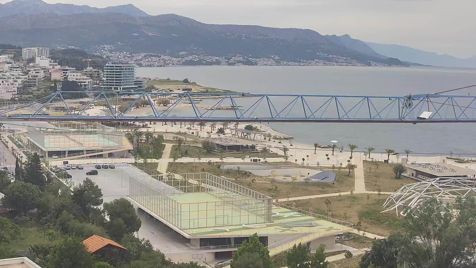 Playa Žnjan e instalaciones deportivas – Split