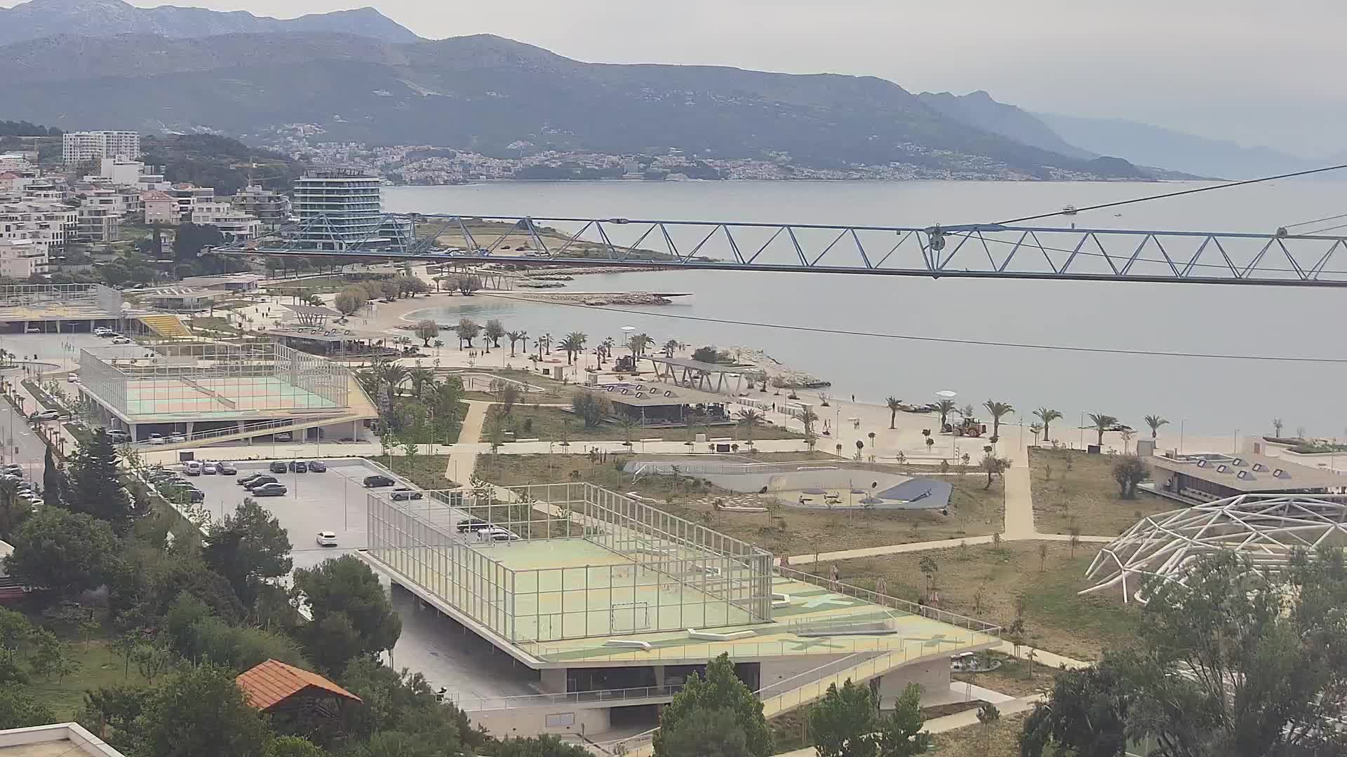Playa Žnjan e instalaciones deportivas – Split