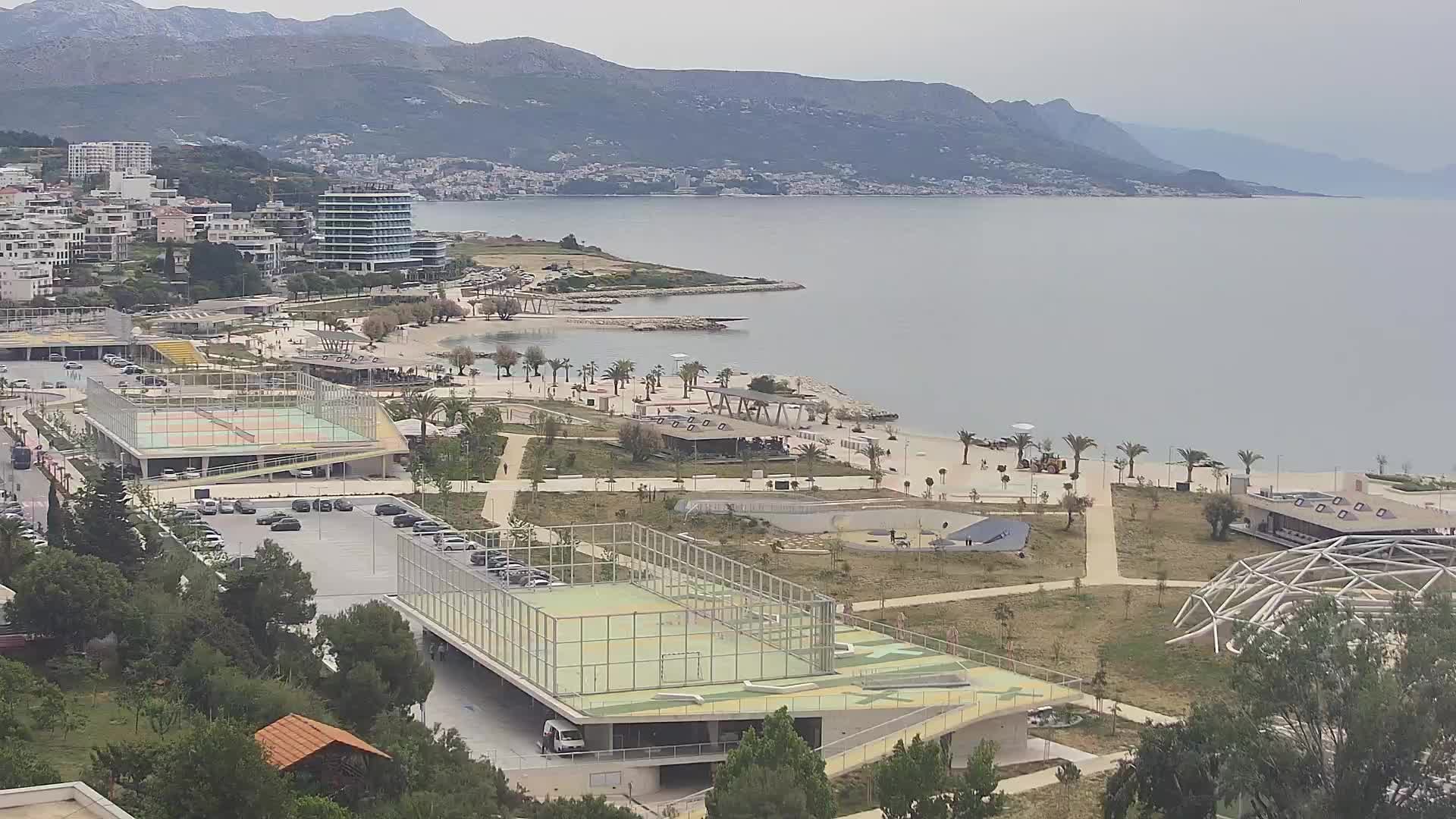 Plage Žnjan et installations sportives – Split