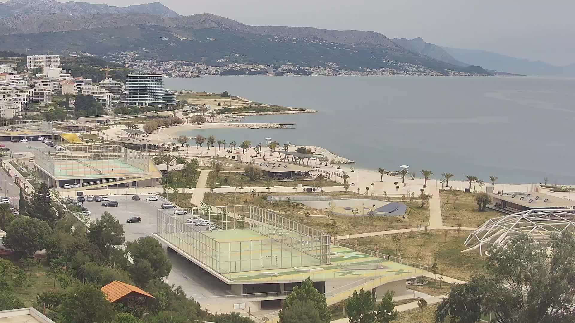 Plage Žnjan et installations sportives – Split