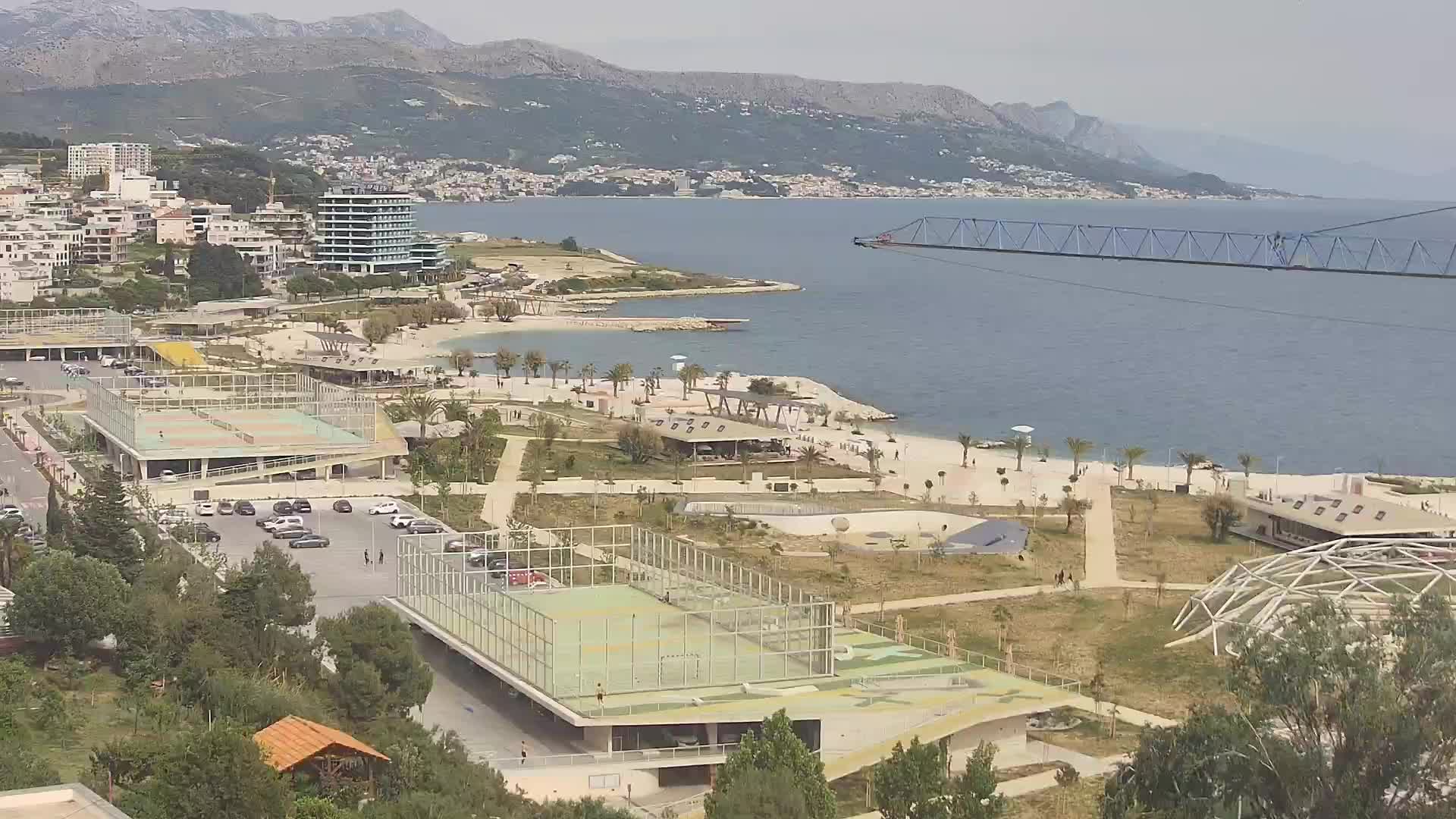 Playa Žnjan e instalaciones deportivas – Split
