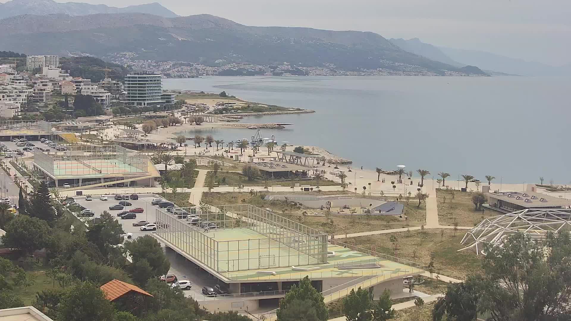 Playa Žnjan e instalaciones deportivas – Split