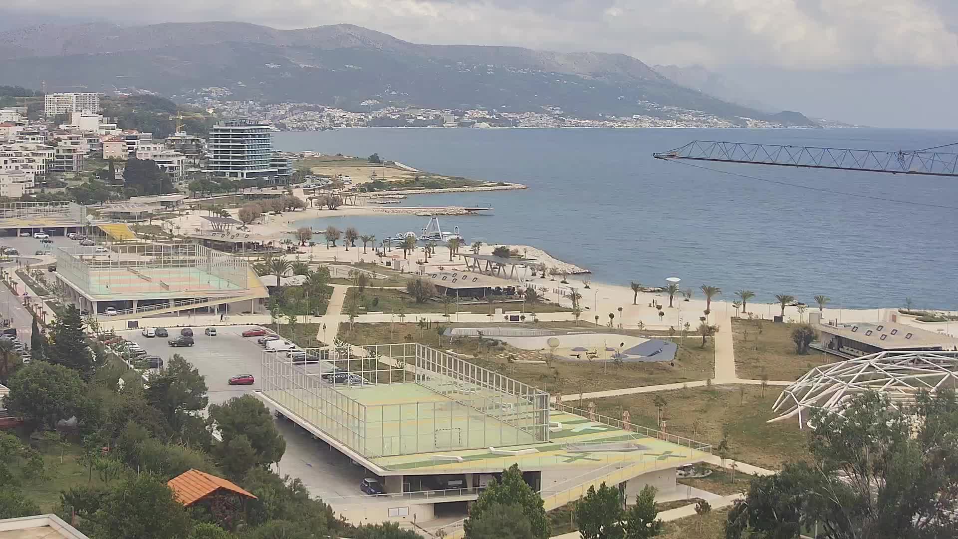 Plage Žnjan et installations sportives – Split