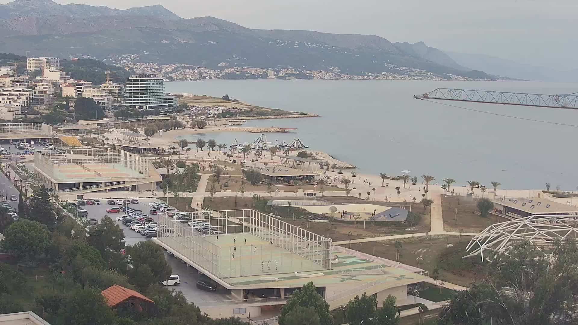 Plage Žnjan et installations sportives – Split