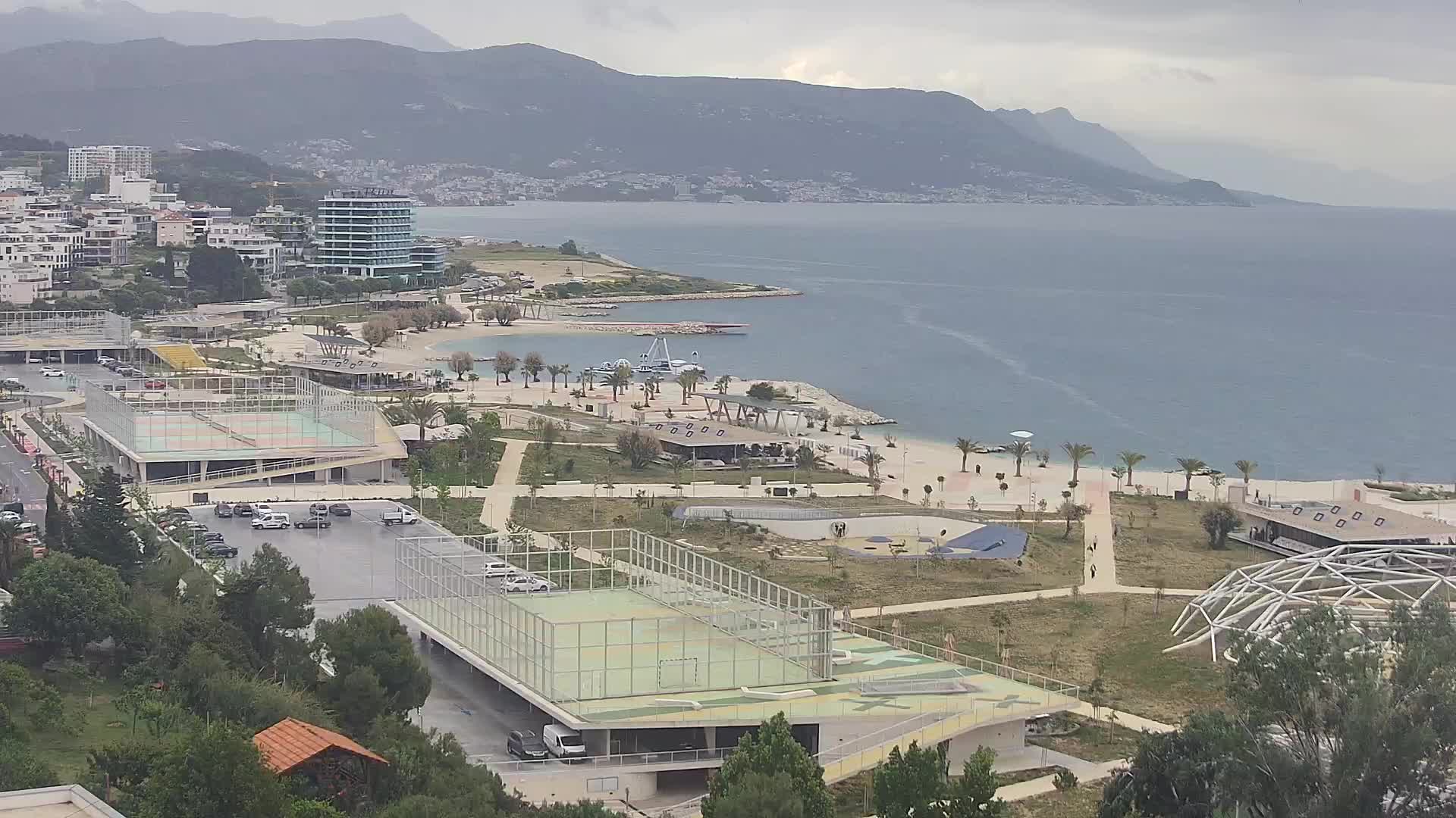 Plage Žnjan et installations sportives – Split