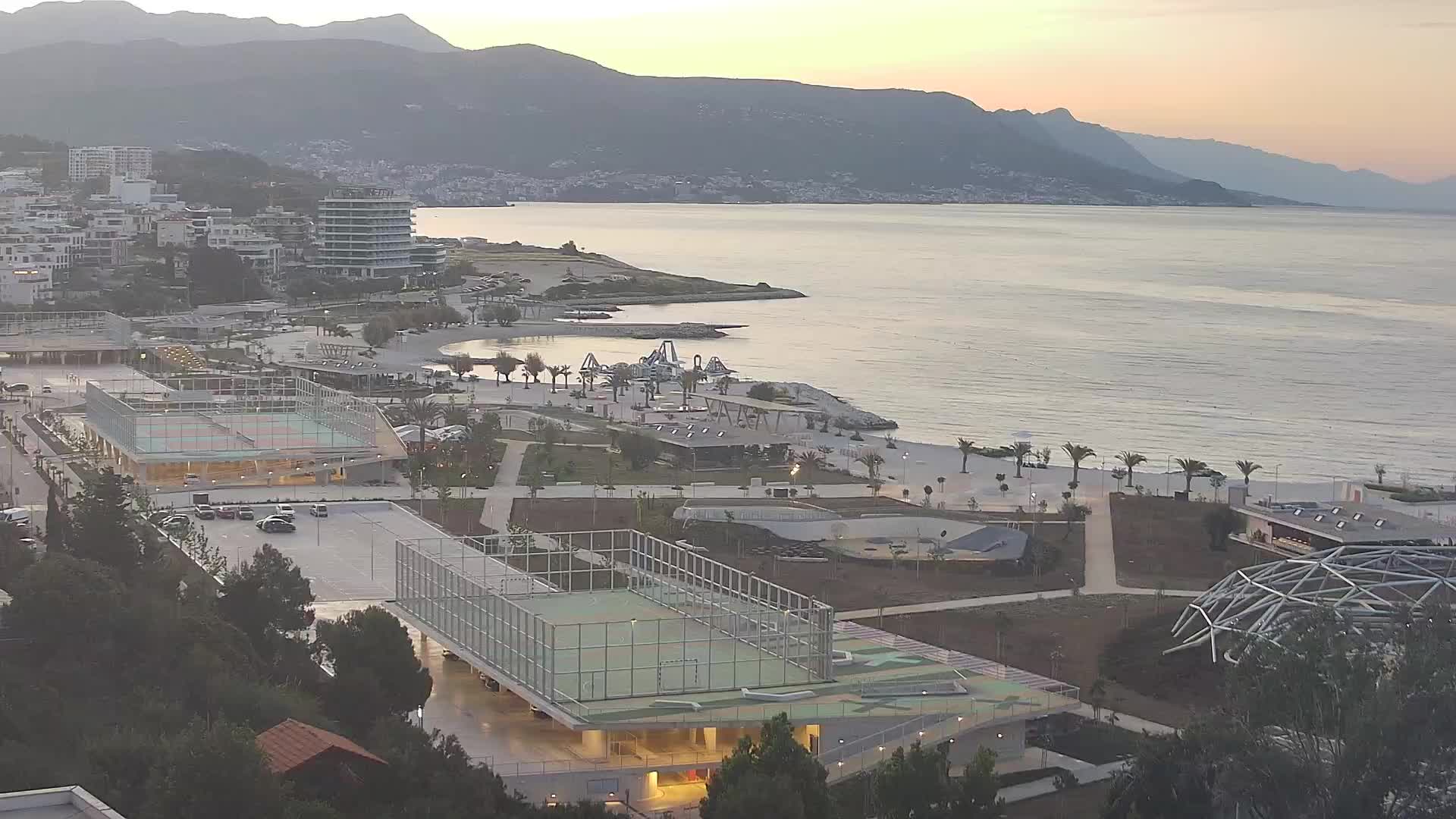 Playa Žnjan e instalaciones deportivas – Split