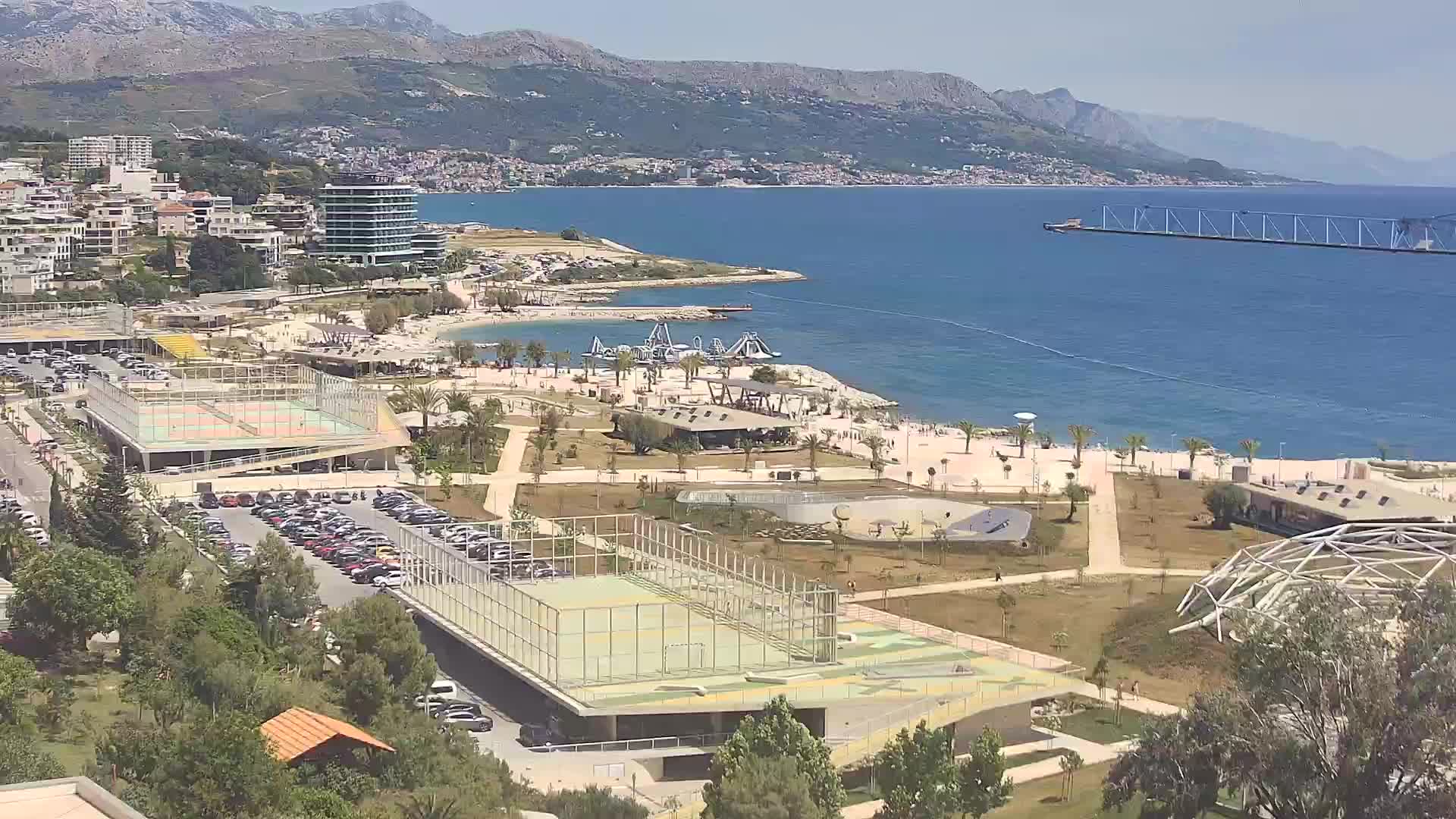 Spiaggia di Žnjan e impianti sportivi – Spalato