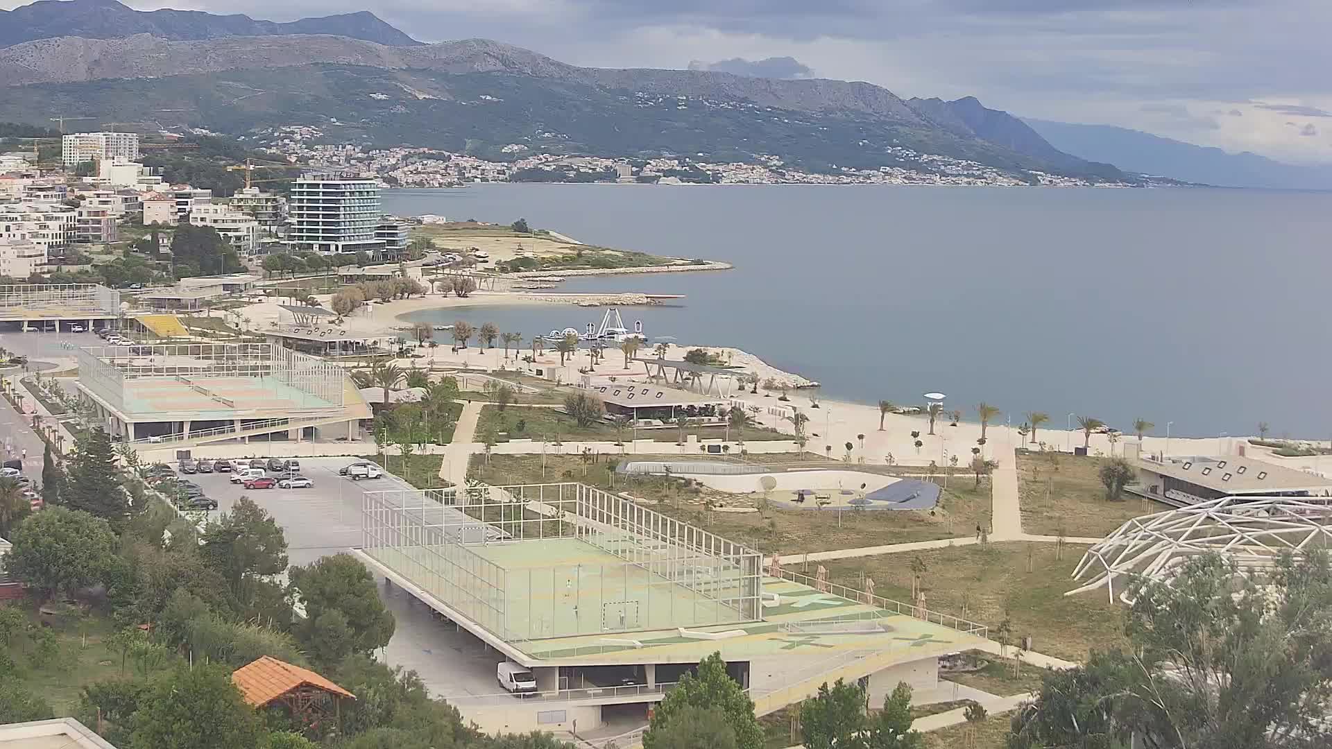 Plage Žnjan et installations sportives – Split