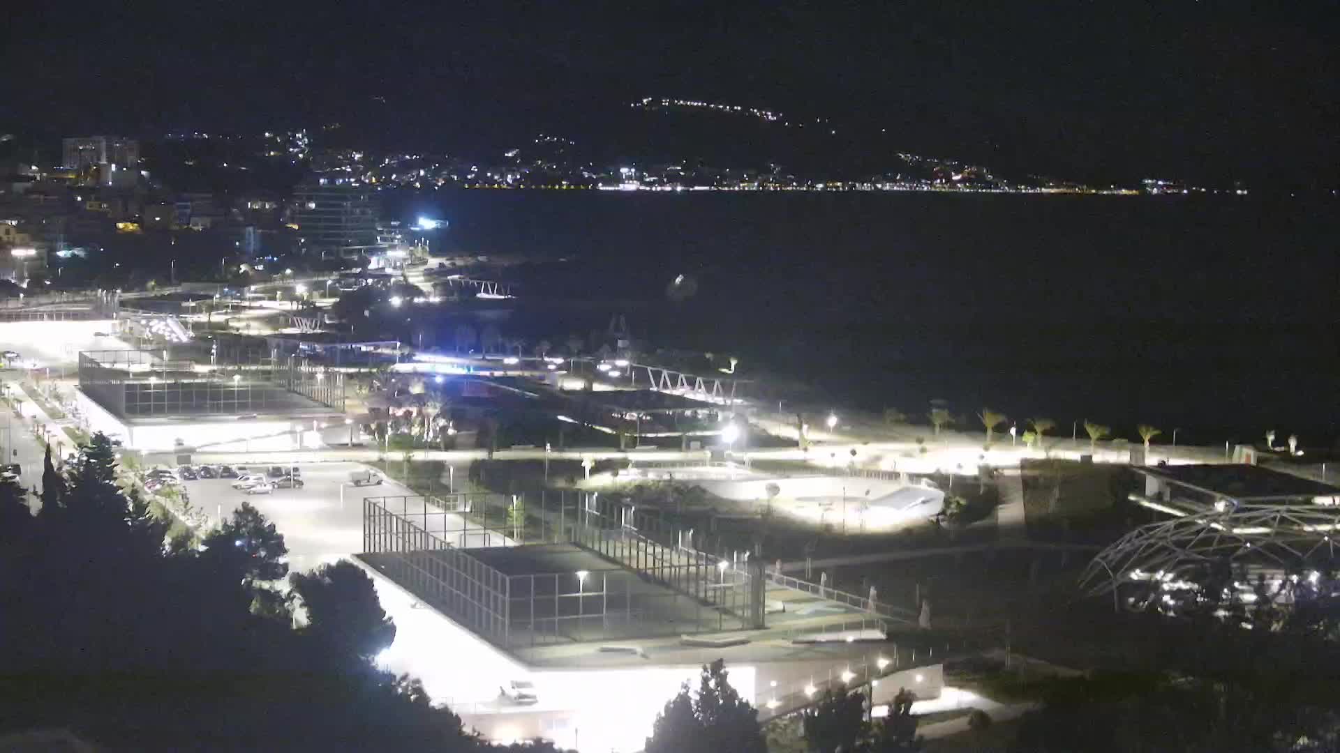Plage Žnjan et installations sportives – Split