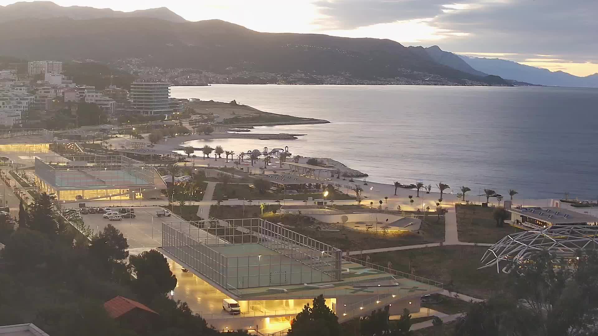 Spiaggia di Žnjan e impianti sportivi – Spalato