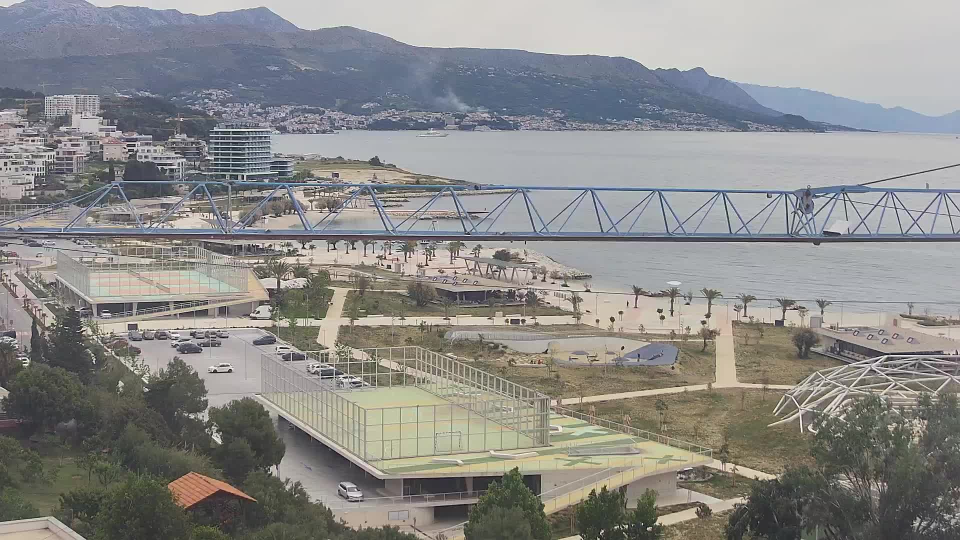 Plage Žnjan et installations sportives – Split
