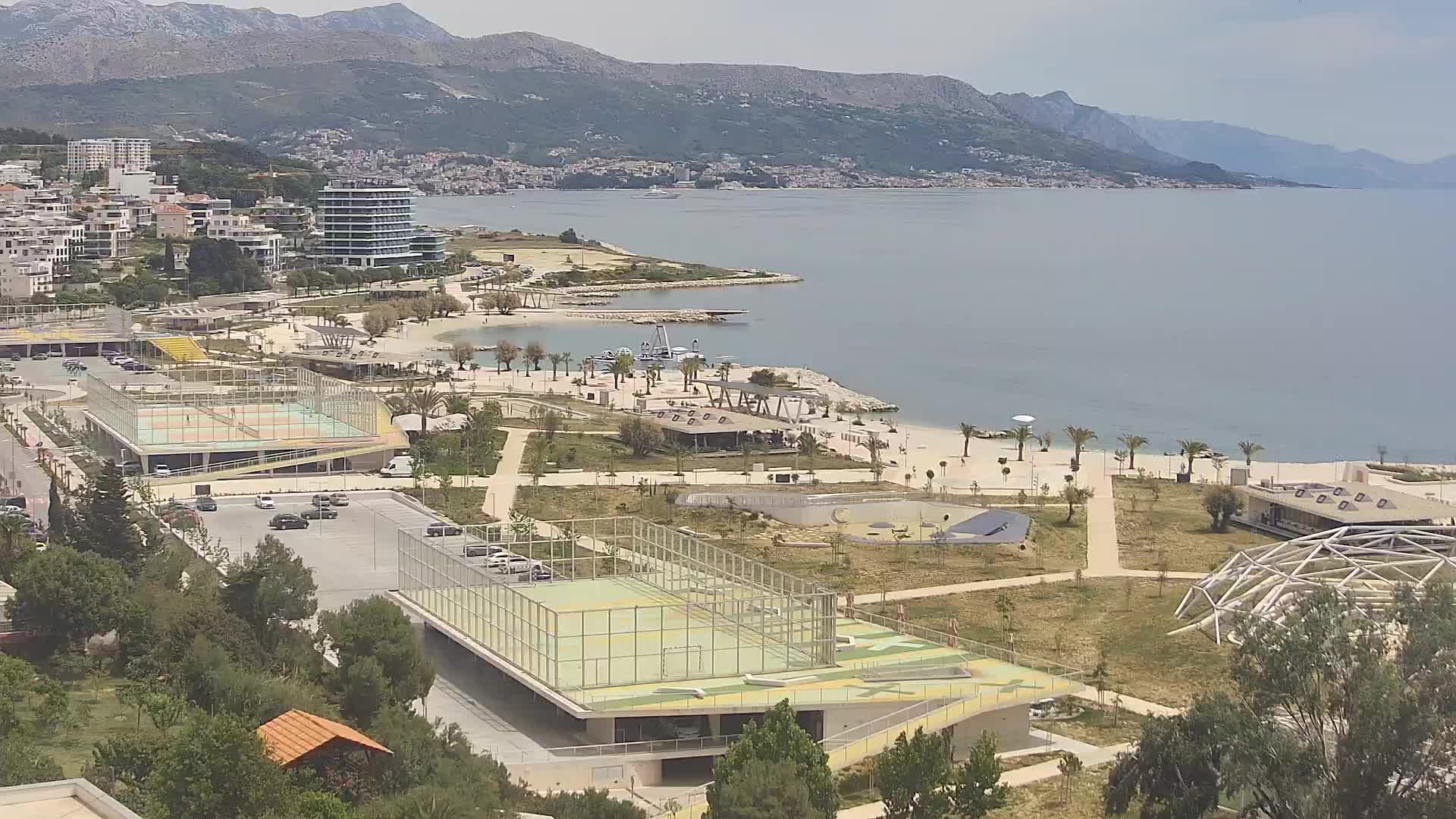 Plage Žnjan et installations sportives – Split