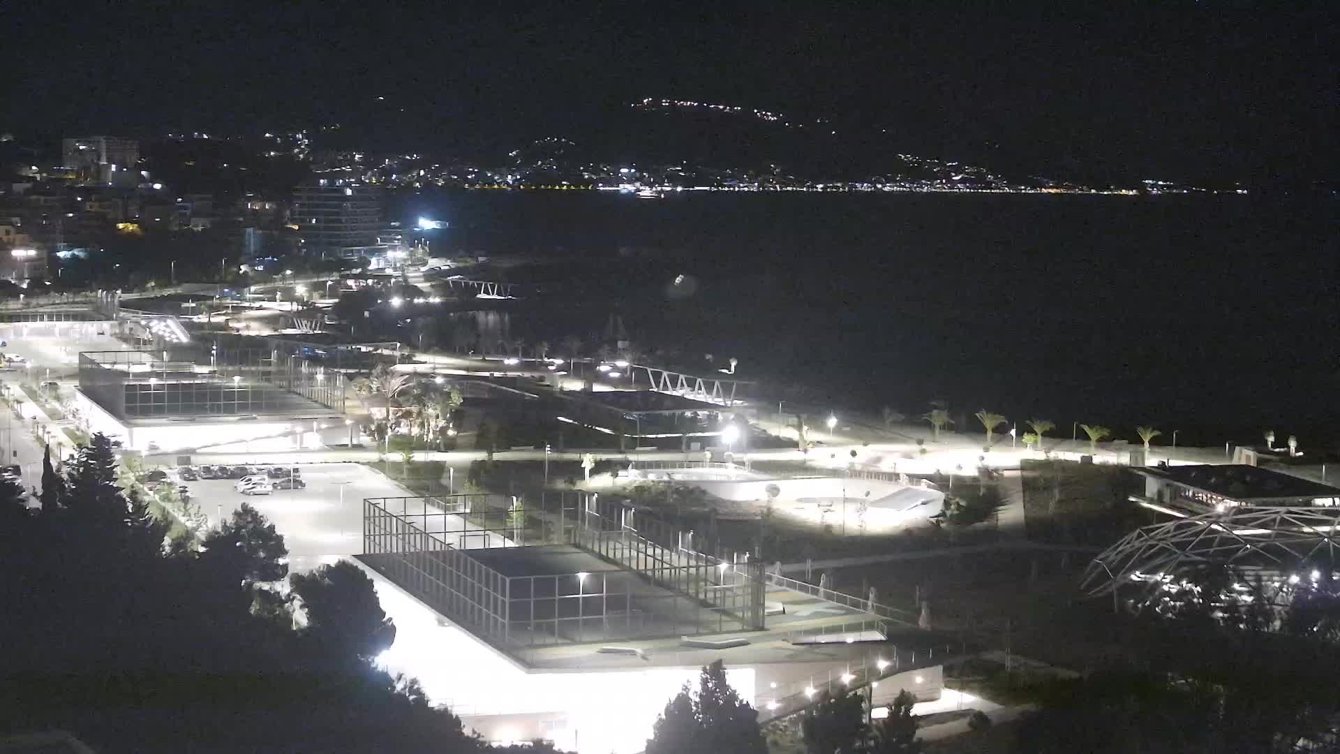 Plage Žnjan et installations sportives – Split