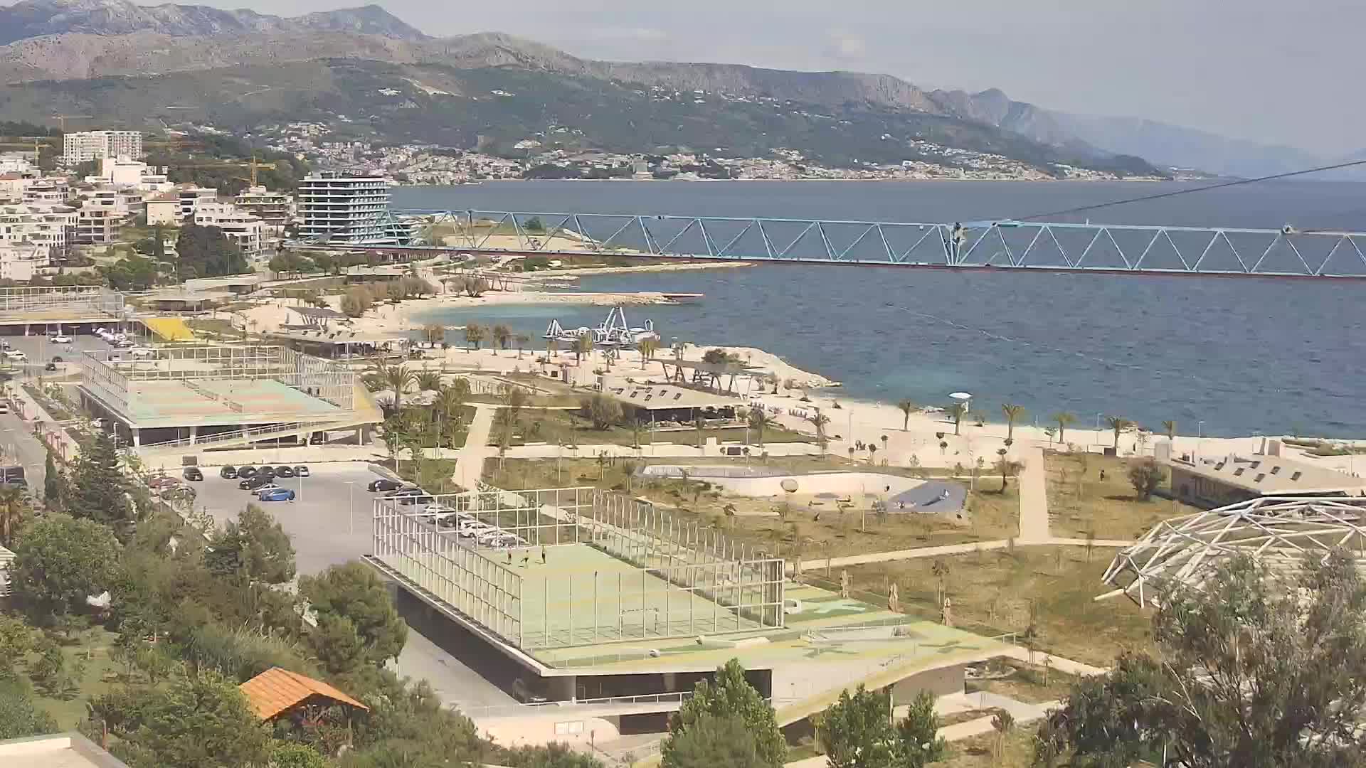 Plage Žnjan et installations sportives – Split
