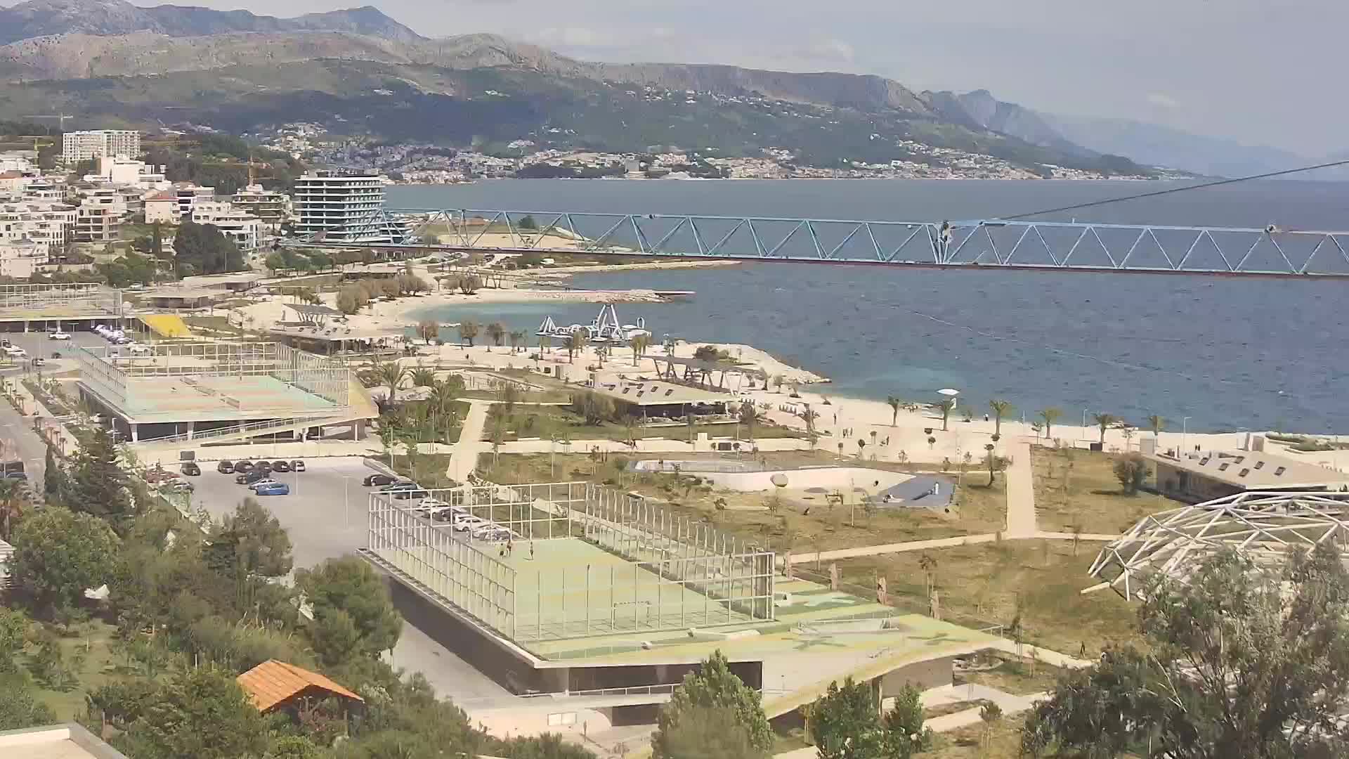 Plaža Žnjan in športni objekti – Split