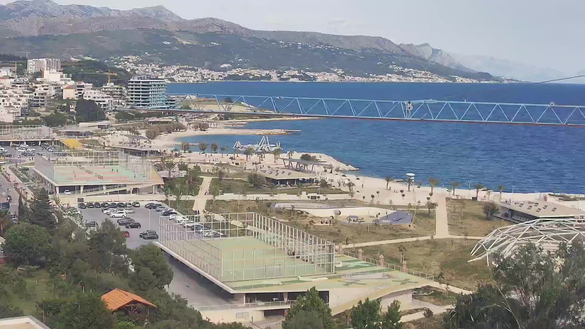 Plage Žnjan et installations sportives – Split