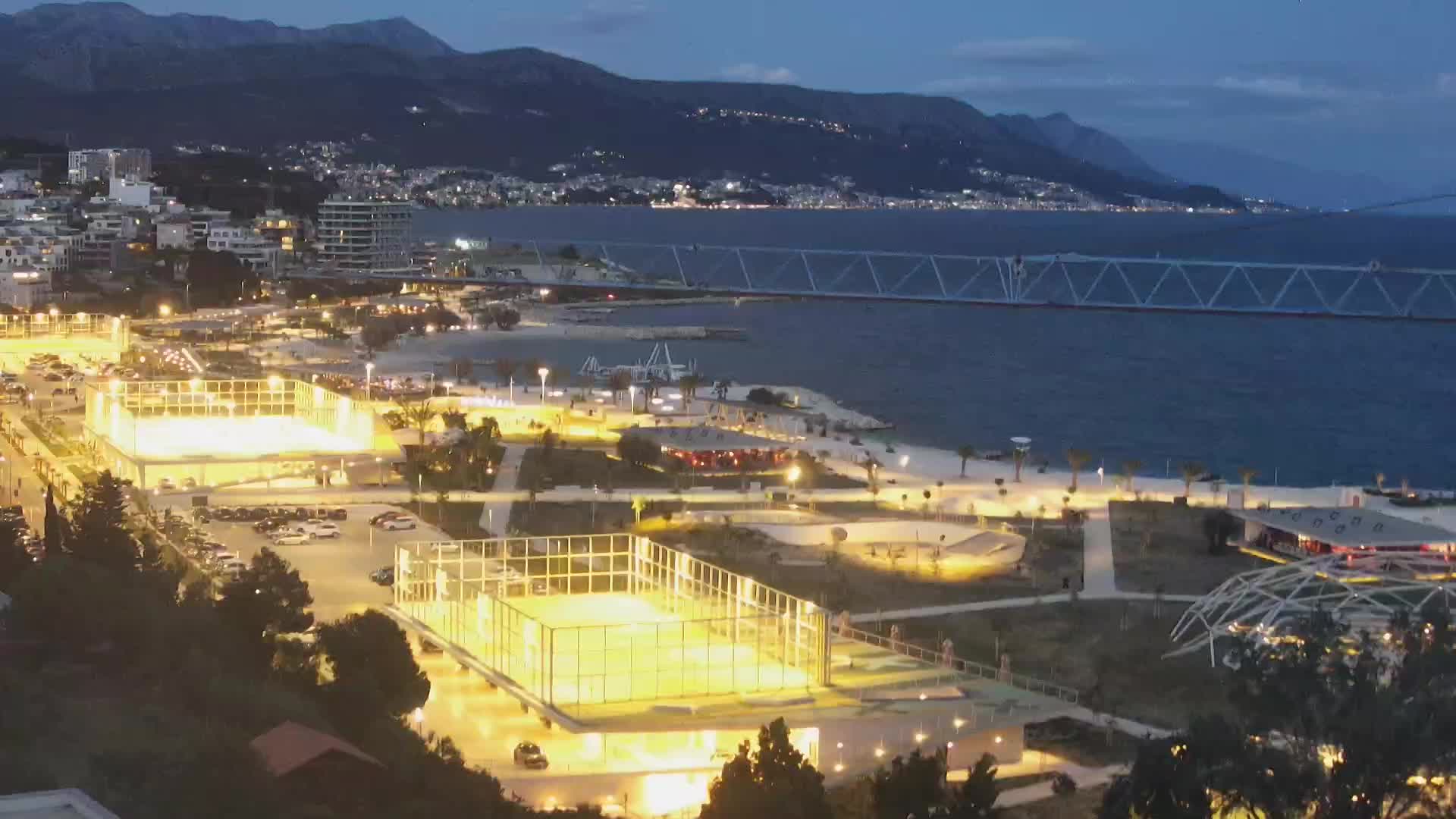 Playa Žnjan e instalaciones deportivas – Split
