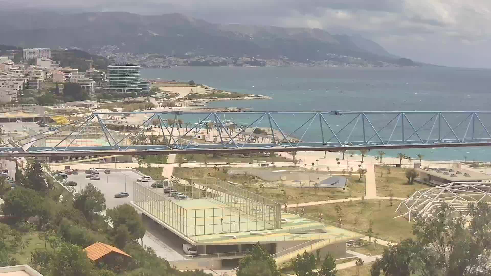 Plage Žnjan et installations sportives – Split