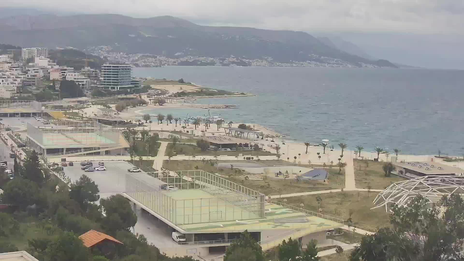 Playa Žnjan e instalaciones deportivas – Split