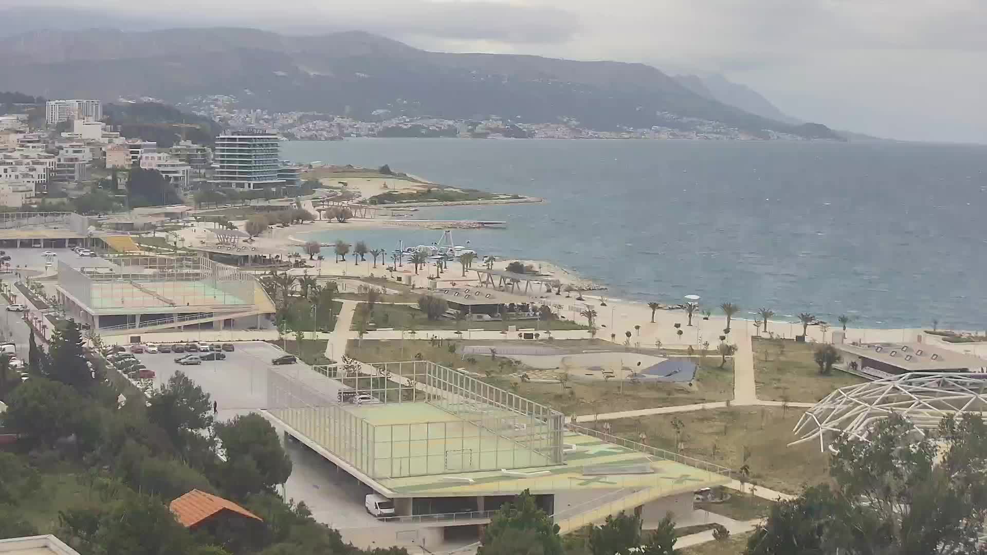 Plage Žnjan et installations sportives – Split