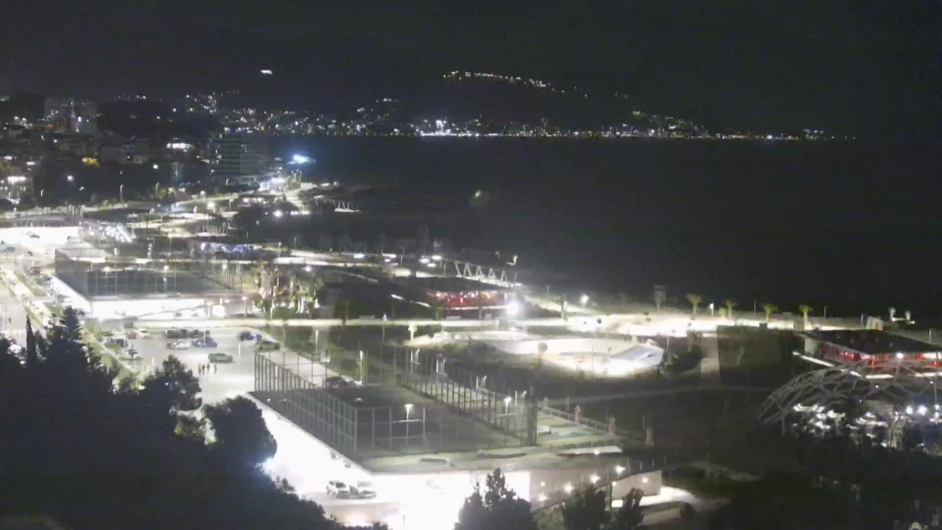 Plage Žnjan et installations sportives – Split