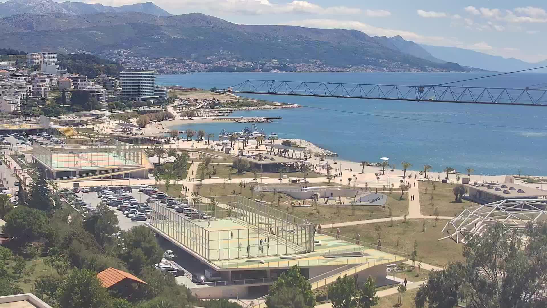 Spiaggia di Žnjan e impianti sportivi – Spalato