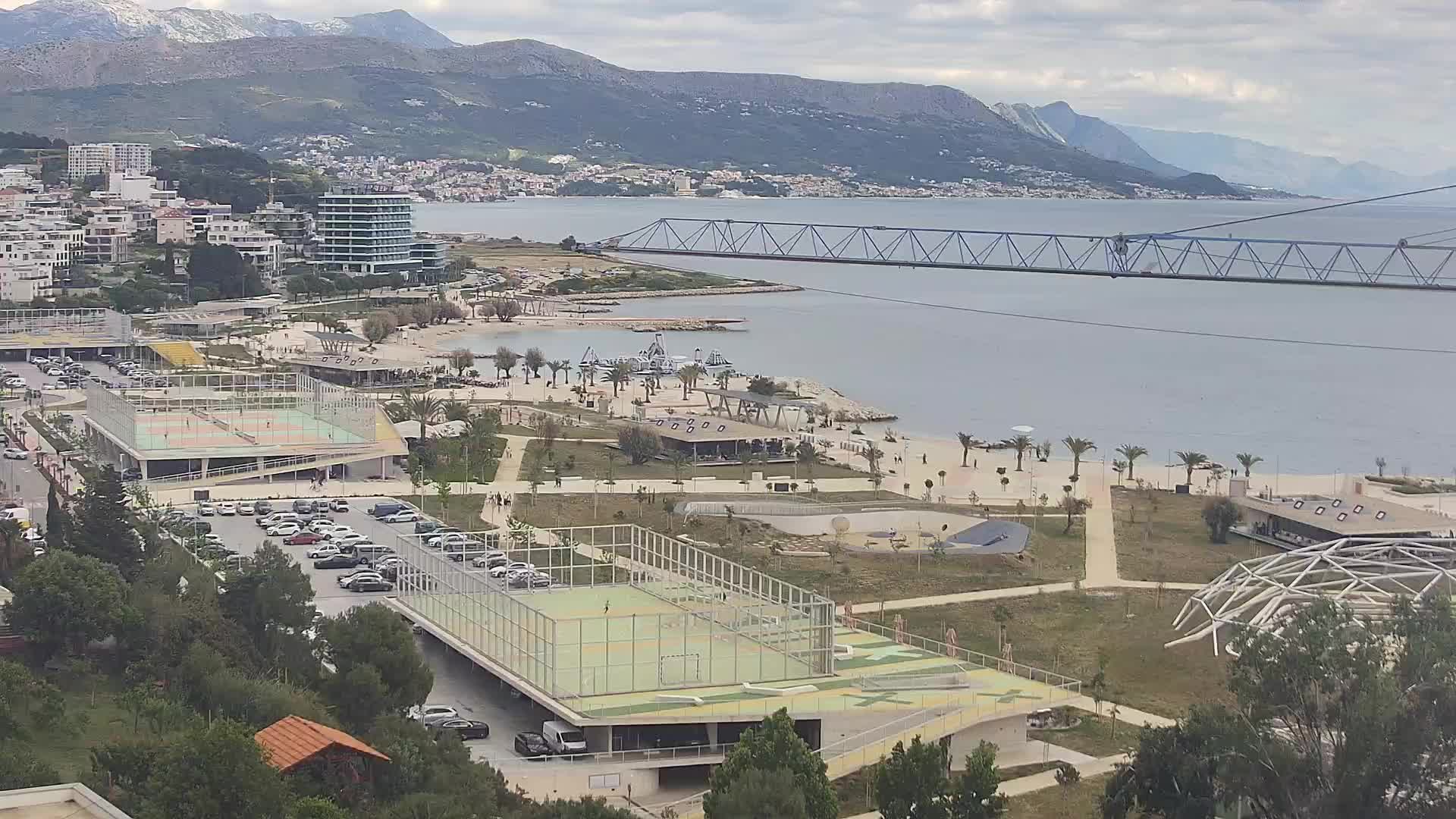 Plage Žnjan et installations sportives – Split